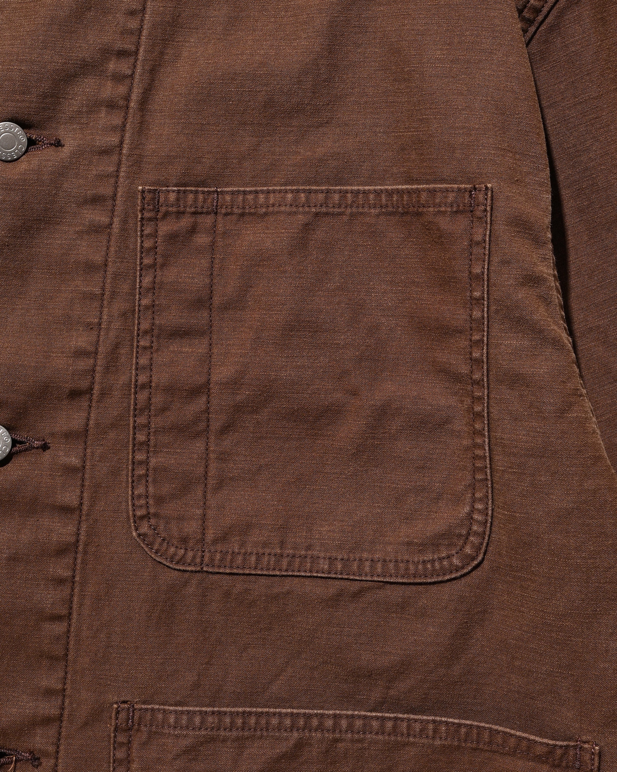 【2.4 WED 20:00- IN STOCK】VINTAGE EFFECT P-41 JACKET (BROWN)