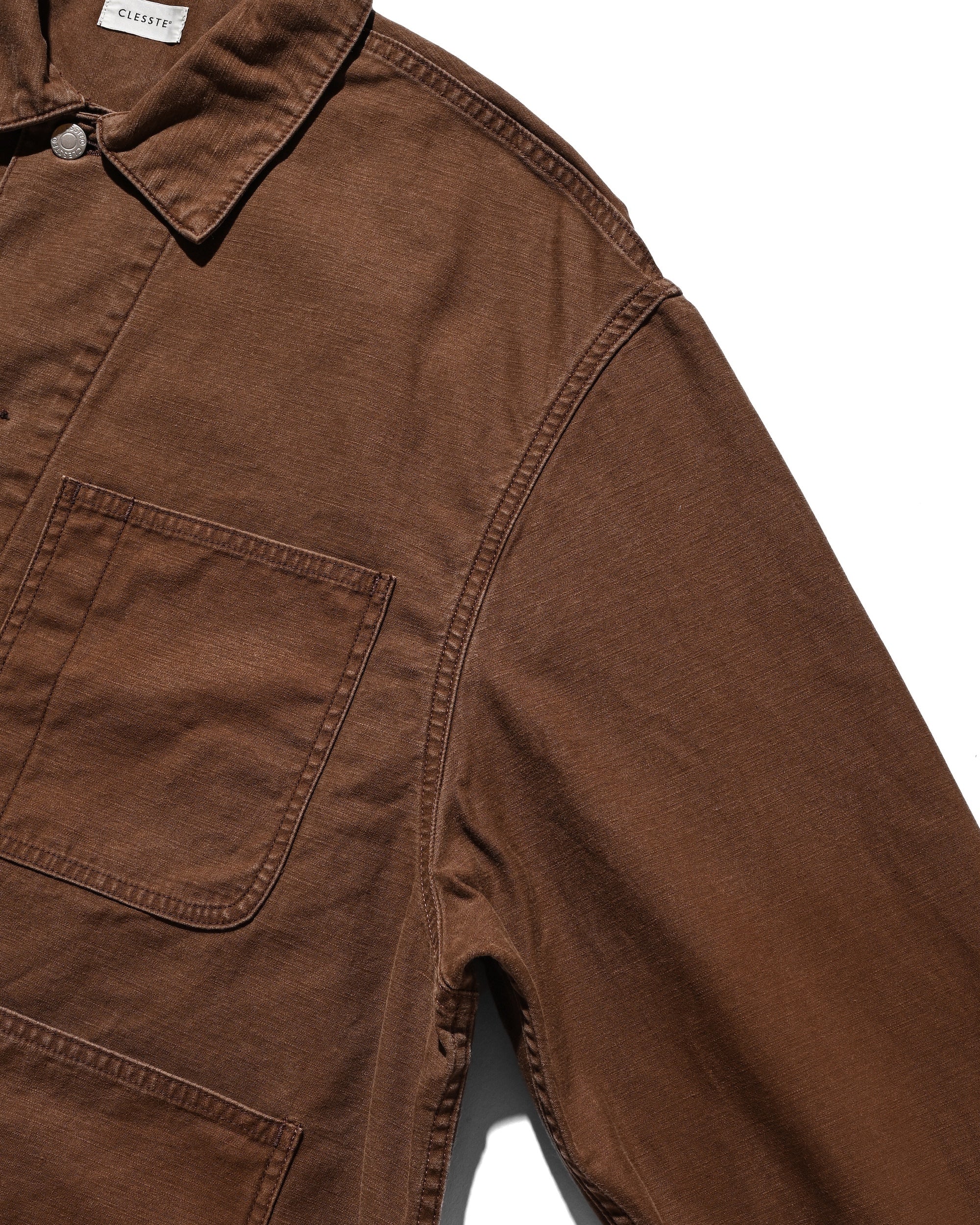 【2.4 WED 20:00- IN STOCK】VINTAGE EFFECT P-41 JACKET (BROWN)
