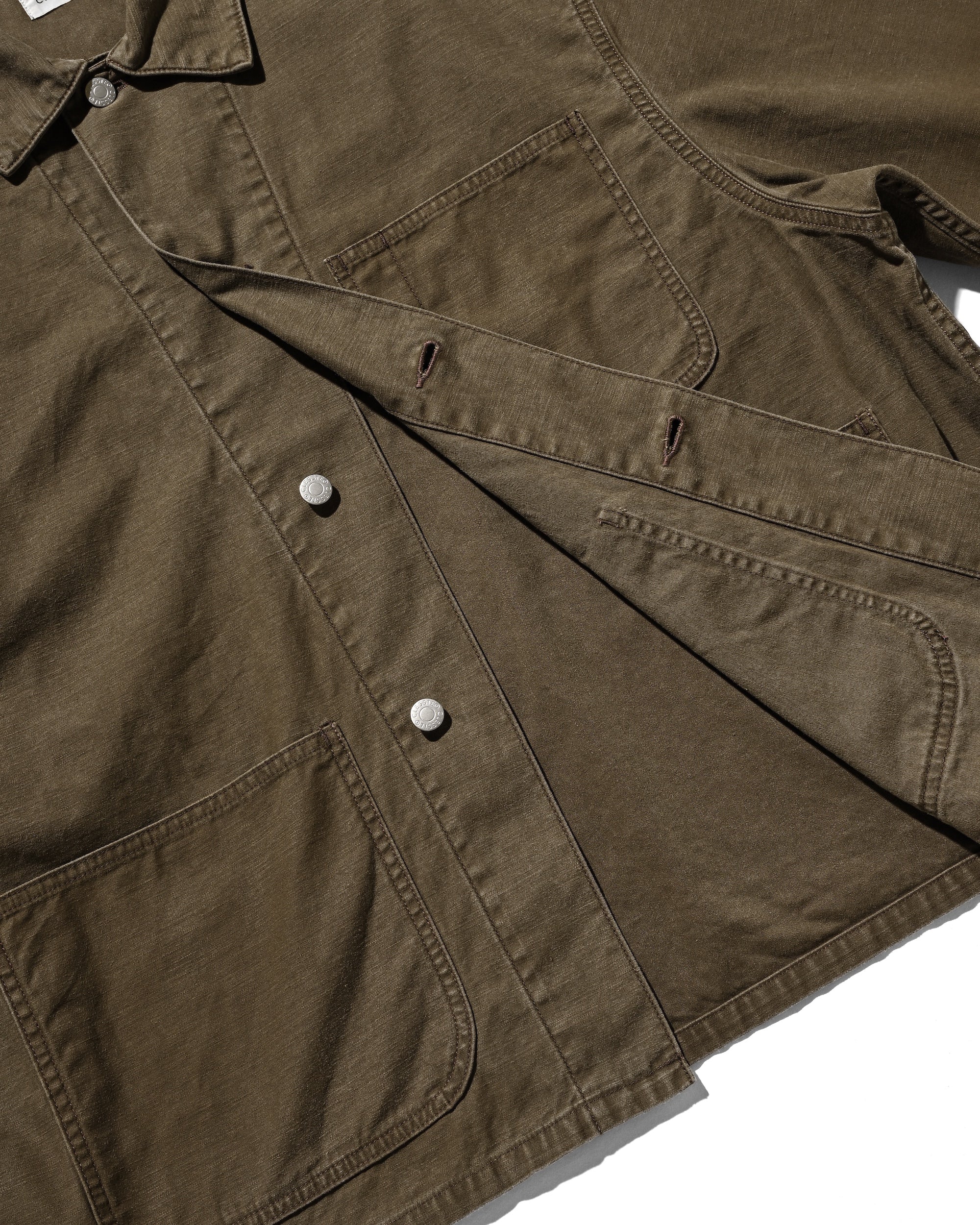 【2.4 WED 20:00- IN STOCK】VINTAGE EFFECT P-41 JACKET (OLIVE)