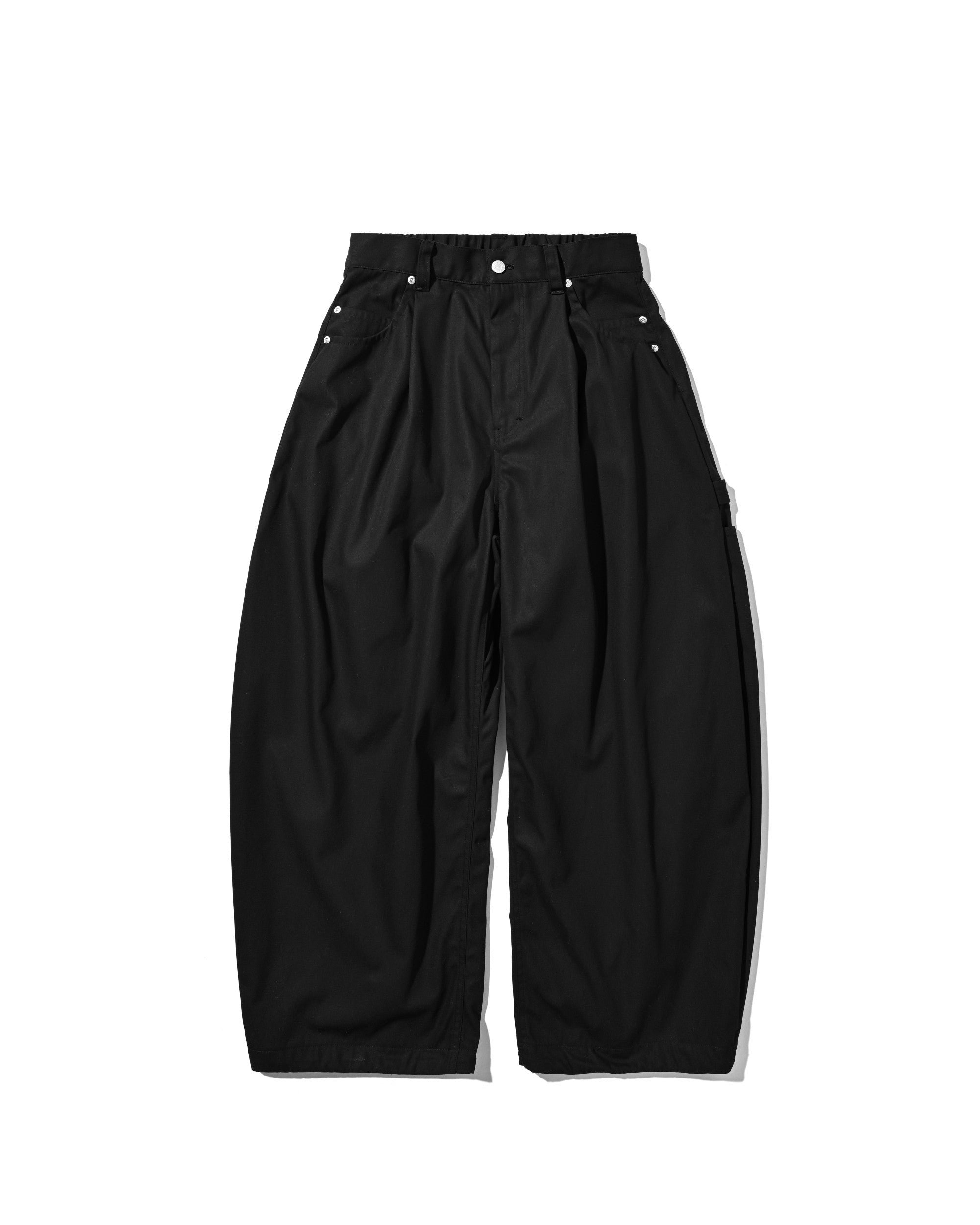 【5.16 SAT 20:00- IN STOCK】T/C GABARDINE CITY MASSIVE UTILITY PANTS (BLACK)