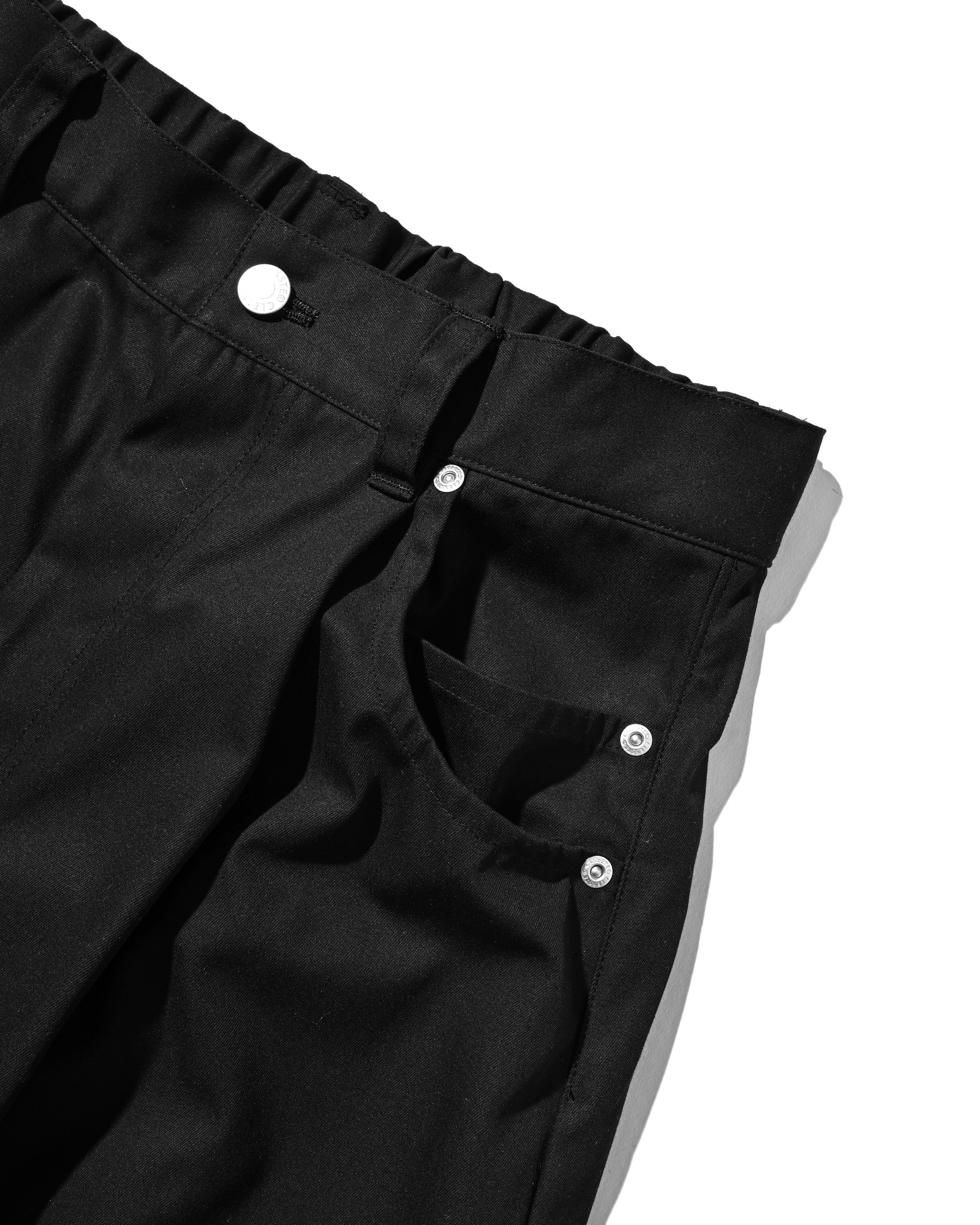 【5.16 SAT 20:00- IN STOCK】T/C GABARDINE CITY MASSIVE UTILITY PANTS (BLACK)