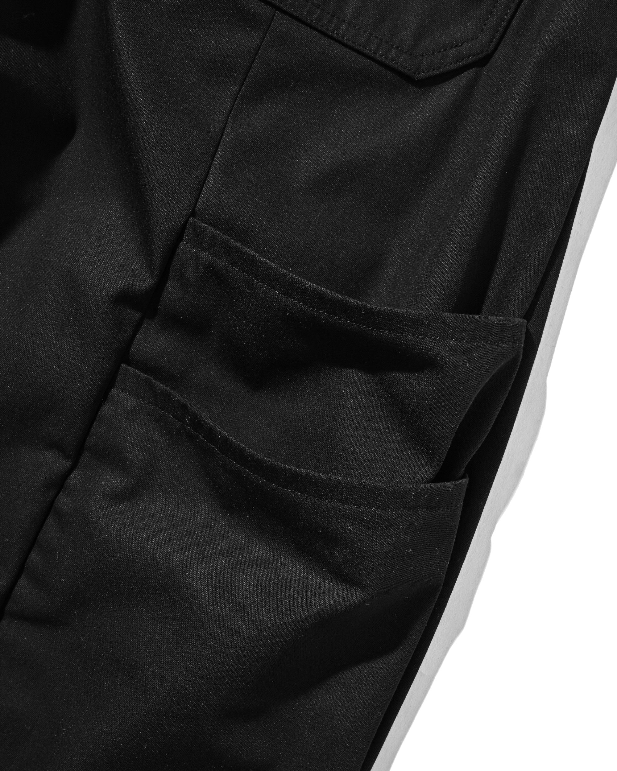 【5.16 SAT 20:00- IN STOCK】T/C GABARDINE CITY MASSIVE UTILITY PANTS (BLACK)
