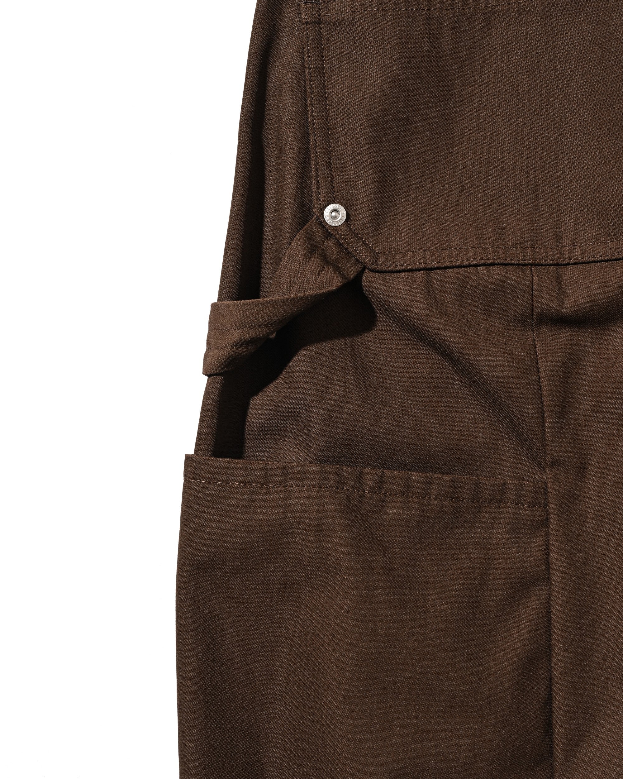 【5.16 SAT 20:00- IN STOCK】T/C GABARDINE CITY MASSIVE UTILITY PANTS (BROWN)