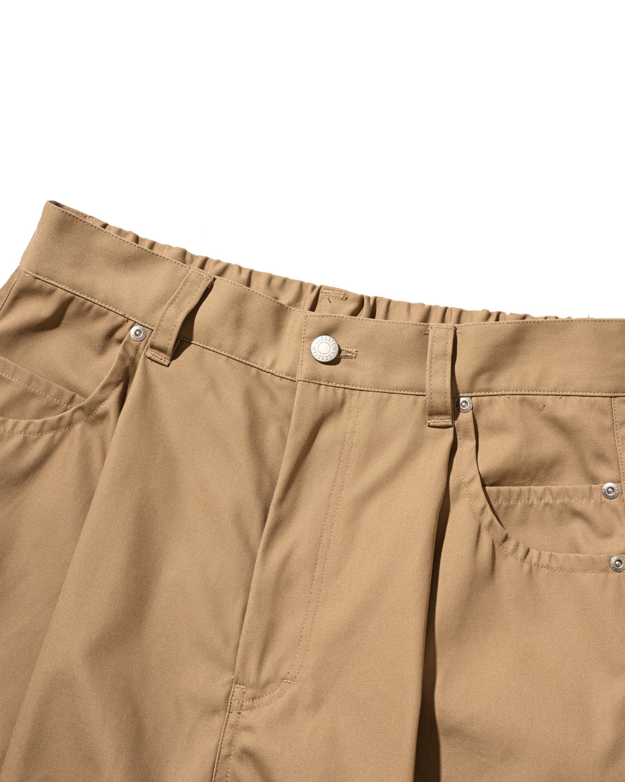 【5.16 SAT 20:00- IN STOCK】T/C GABARDINE CITY MASSIVE UTILITY PANTS (BEIGE)