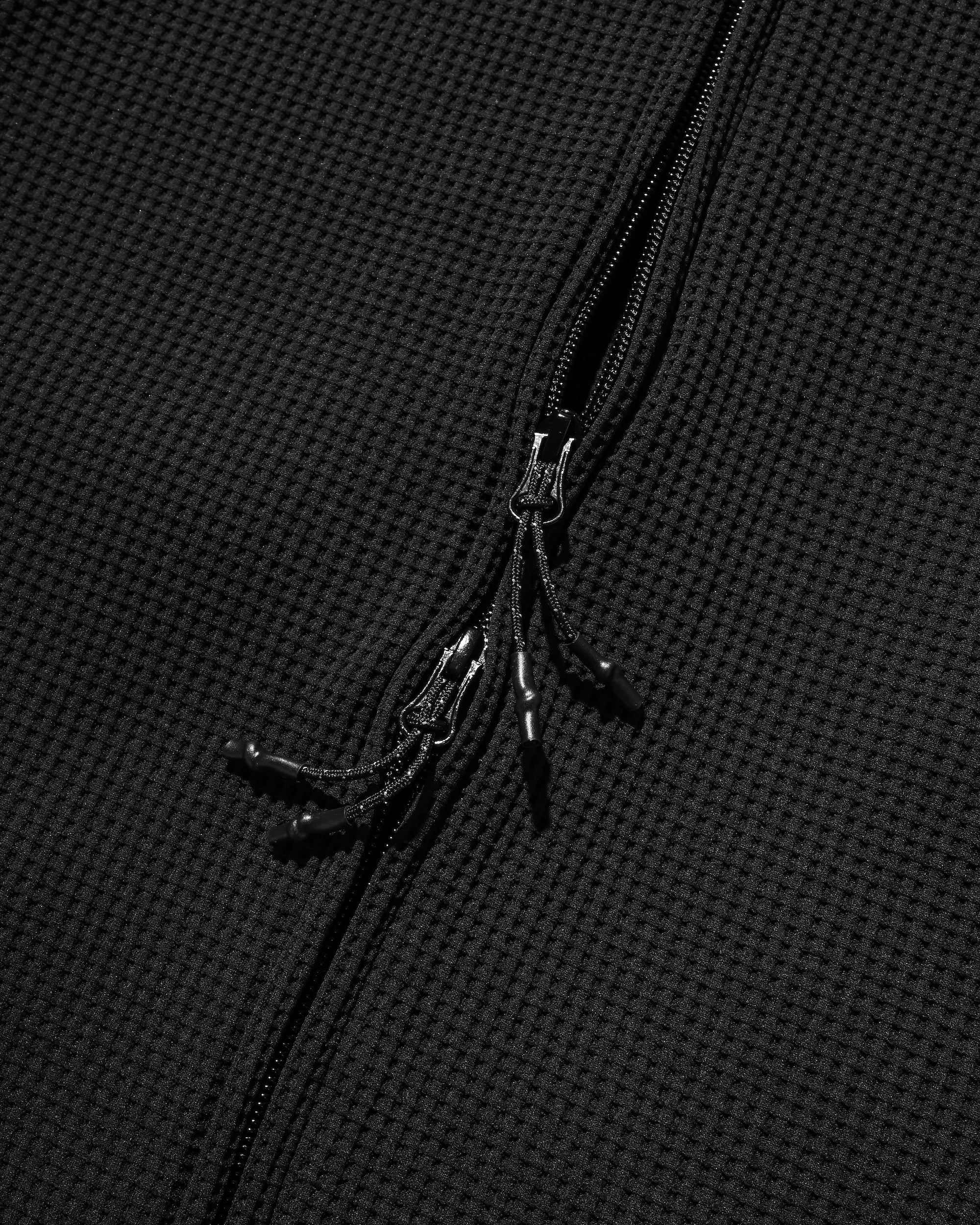 CITY LIGHT THERMAL ZIP UP (BLACK×GRAY)