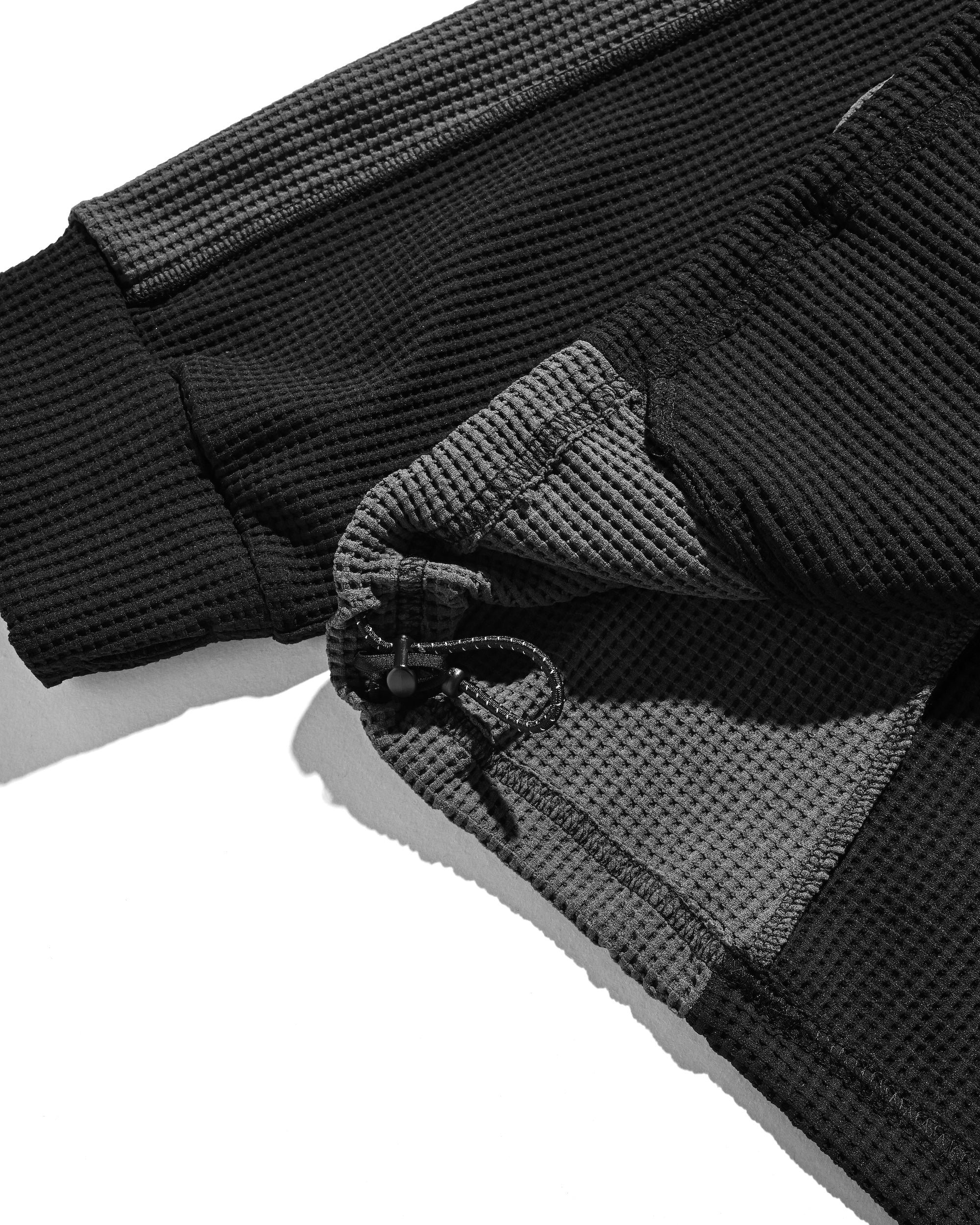 CITY LIGHT THERMAL ZIP UP (BLACK×GRAY)