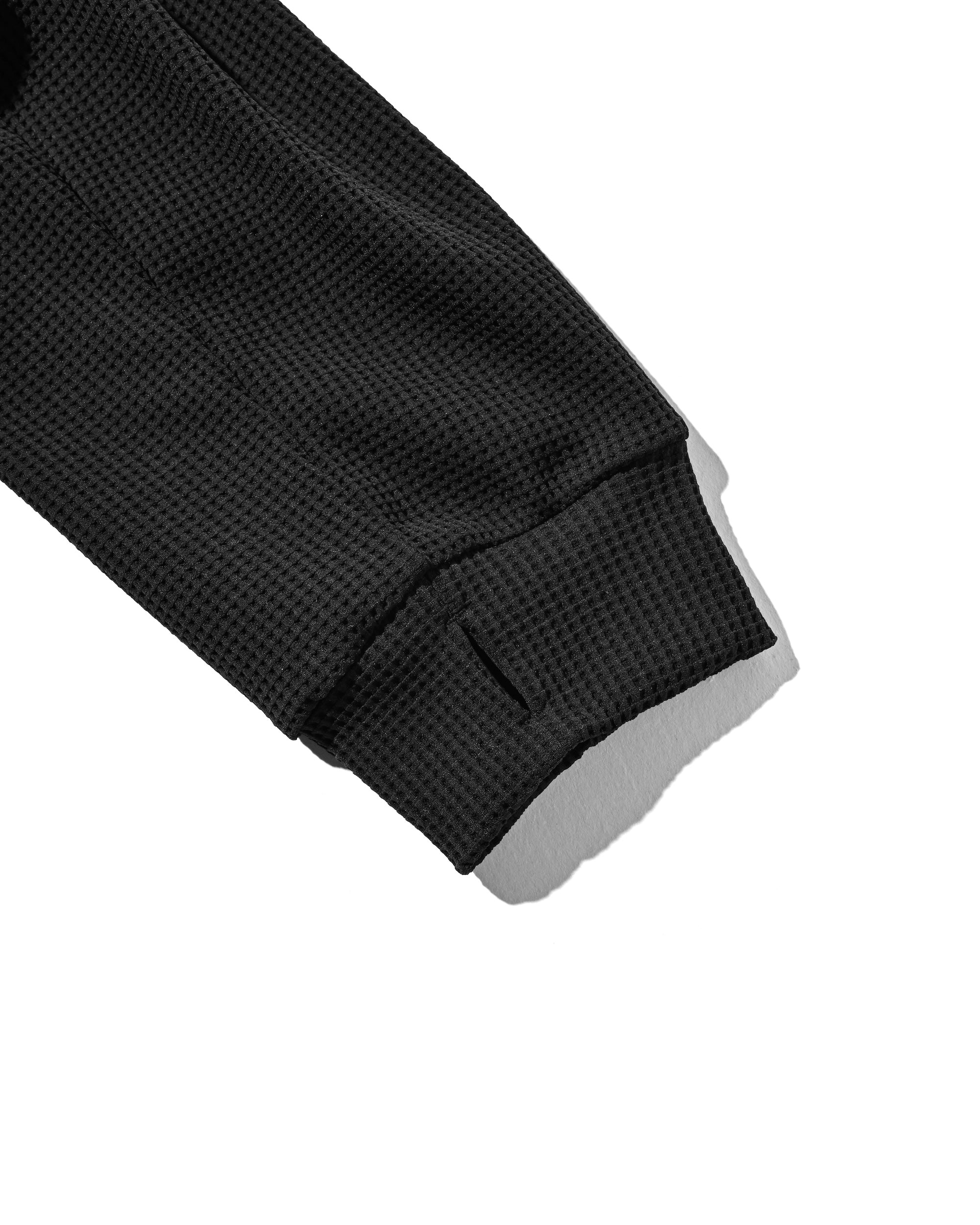 CITY LIGHT THERMAL ZIP UP (BLACK×GRAY)