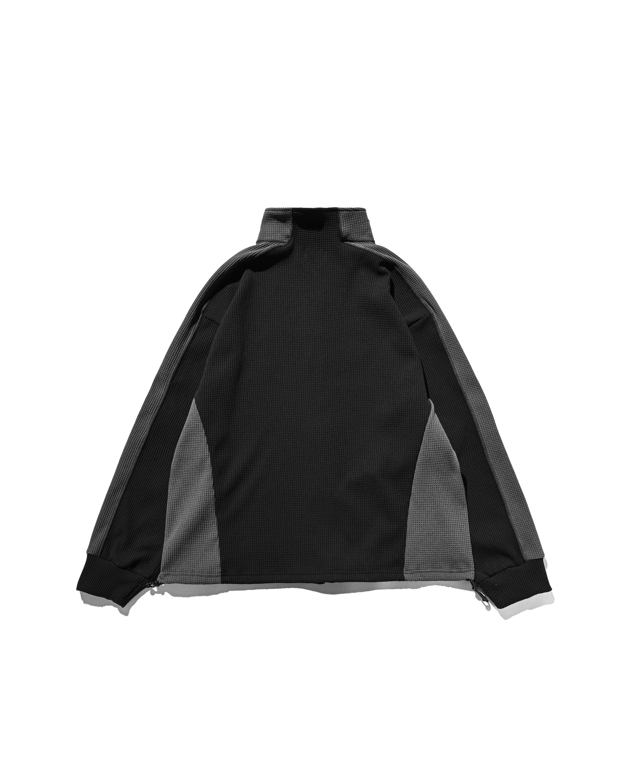 CITY LIGHT THERMAL ZIP UP (BLACK×GRAY)