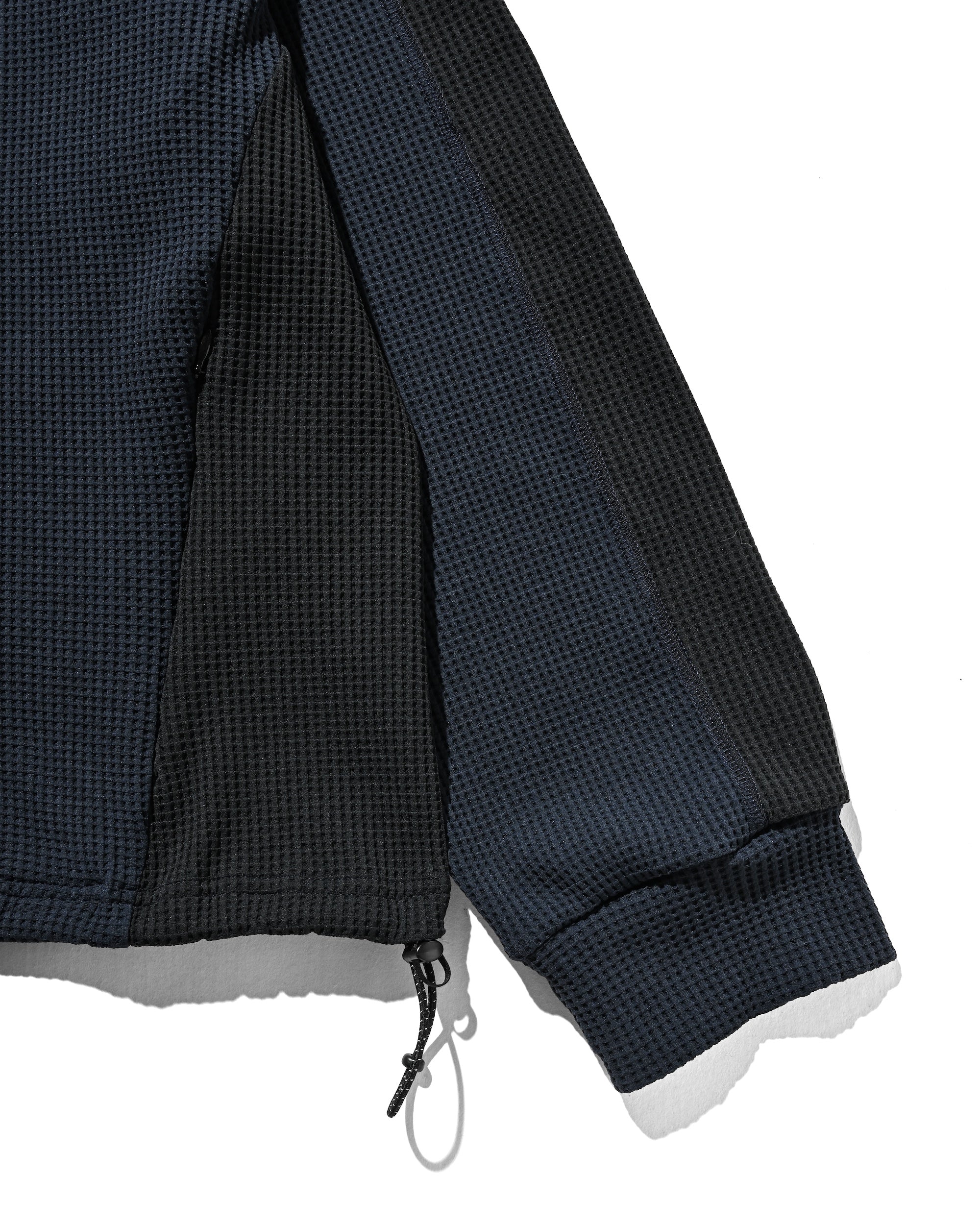 CITY LIGHT THERMAL ZIP UP (NAVY×BLACK)