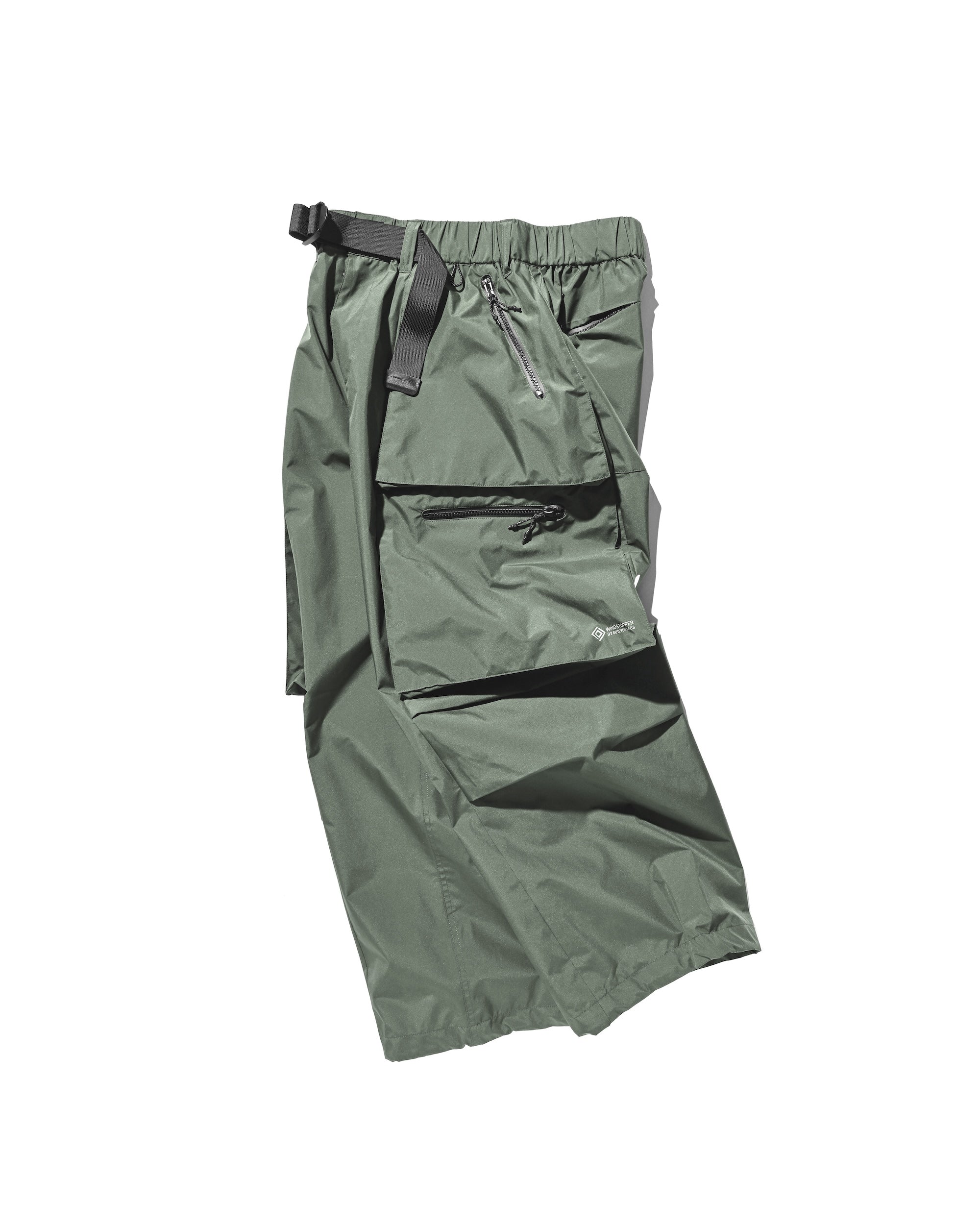 +phenix WINDSTOPPER® by GORE-TEX LABS CITY MILITARY CURVE PANTS (MILITARY GREEN)