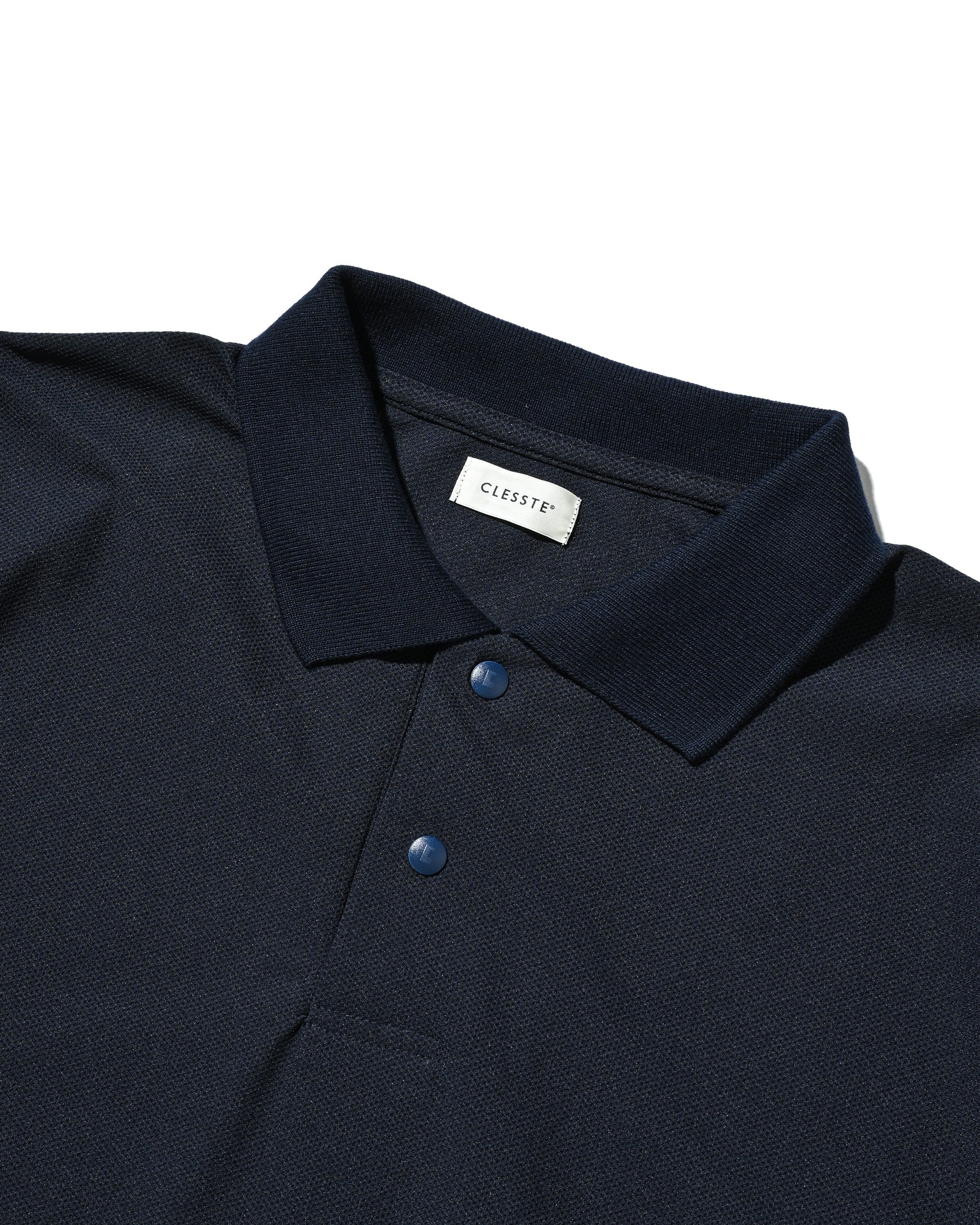 【6.24 WED 20:00- IN STOCK】TECH TEXTURED CITY S/S POLO (NAVY)