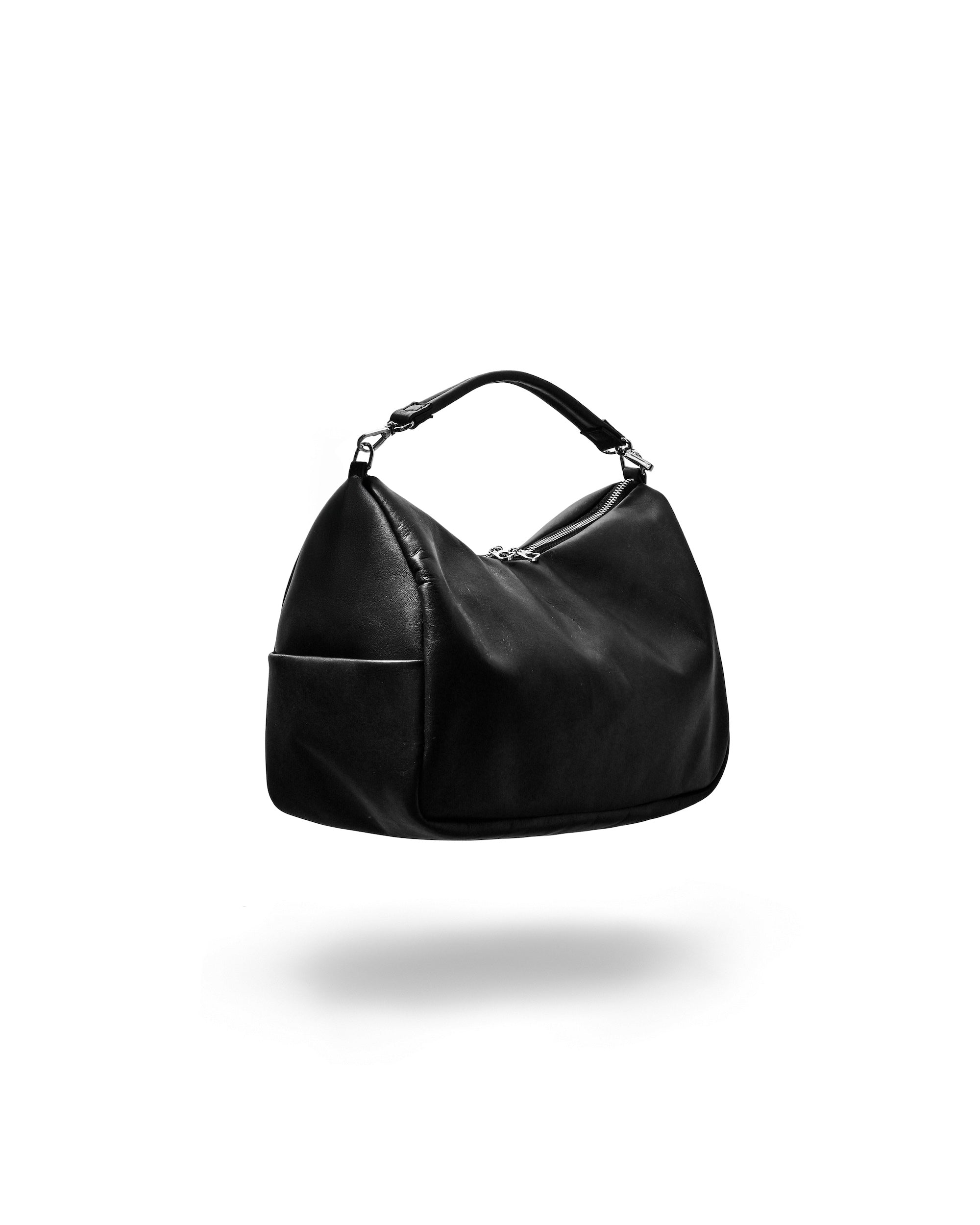 LEATHER DAYOFF BAG (BLACK)