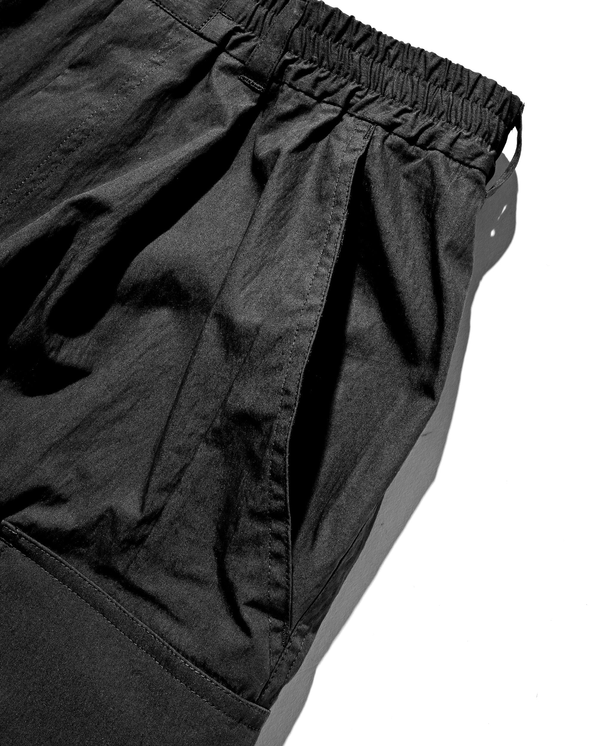 【11.26 WED 20:00- IN STOCK】MEGA POCKET BALLOON CARGO PANTS (BLACK)