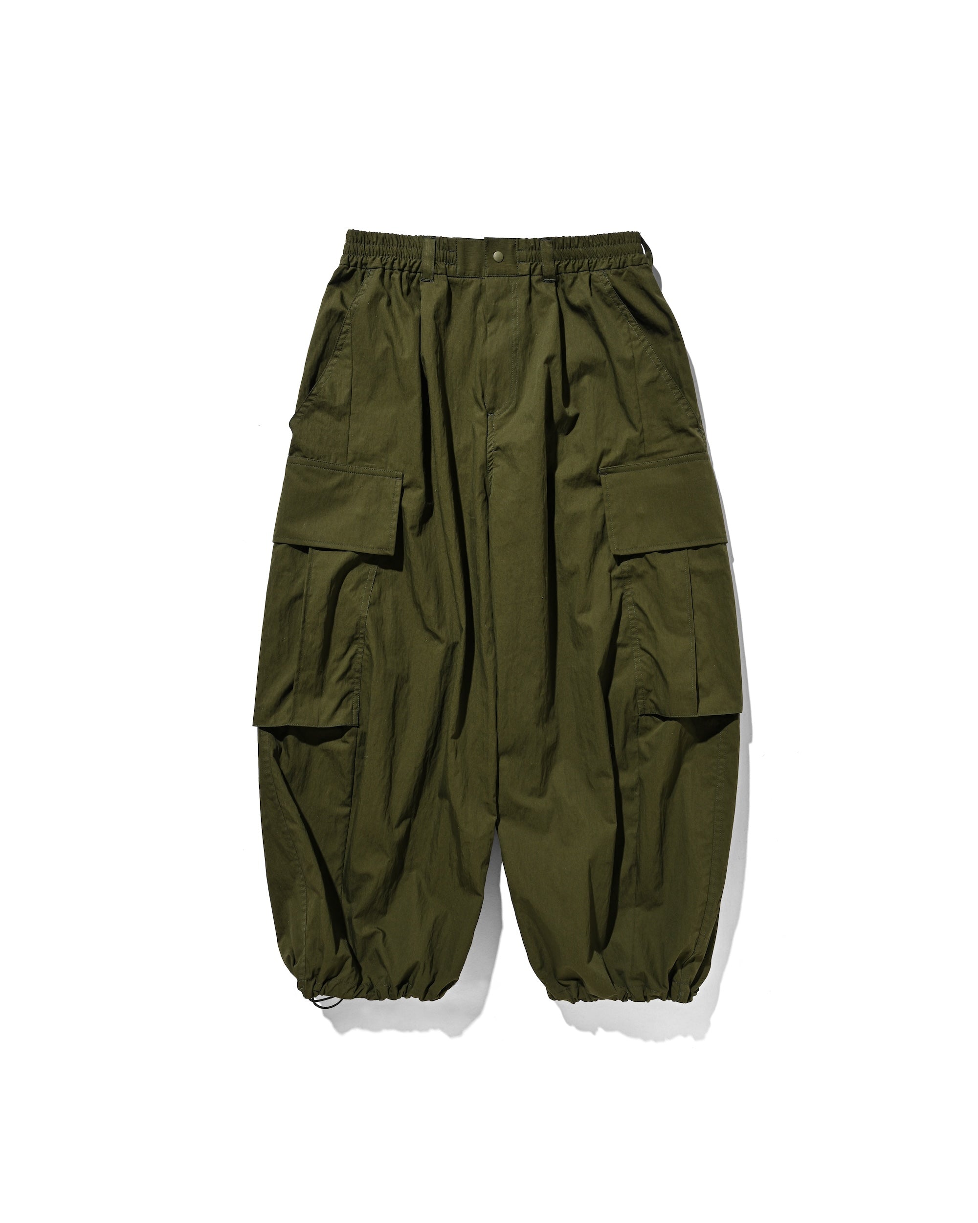 【11.26 WED 20:00- IN STOCK】MEGA POCKET BALLOON CARGO PANTS (OLIVE)