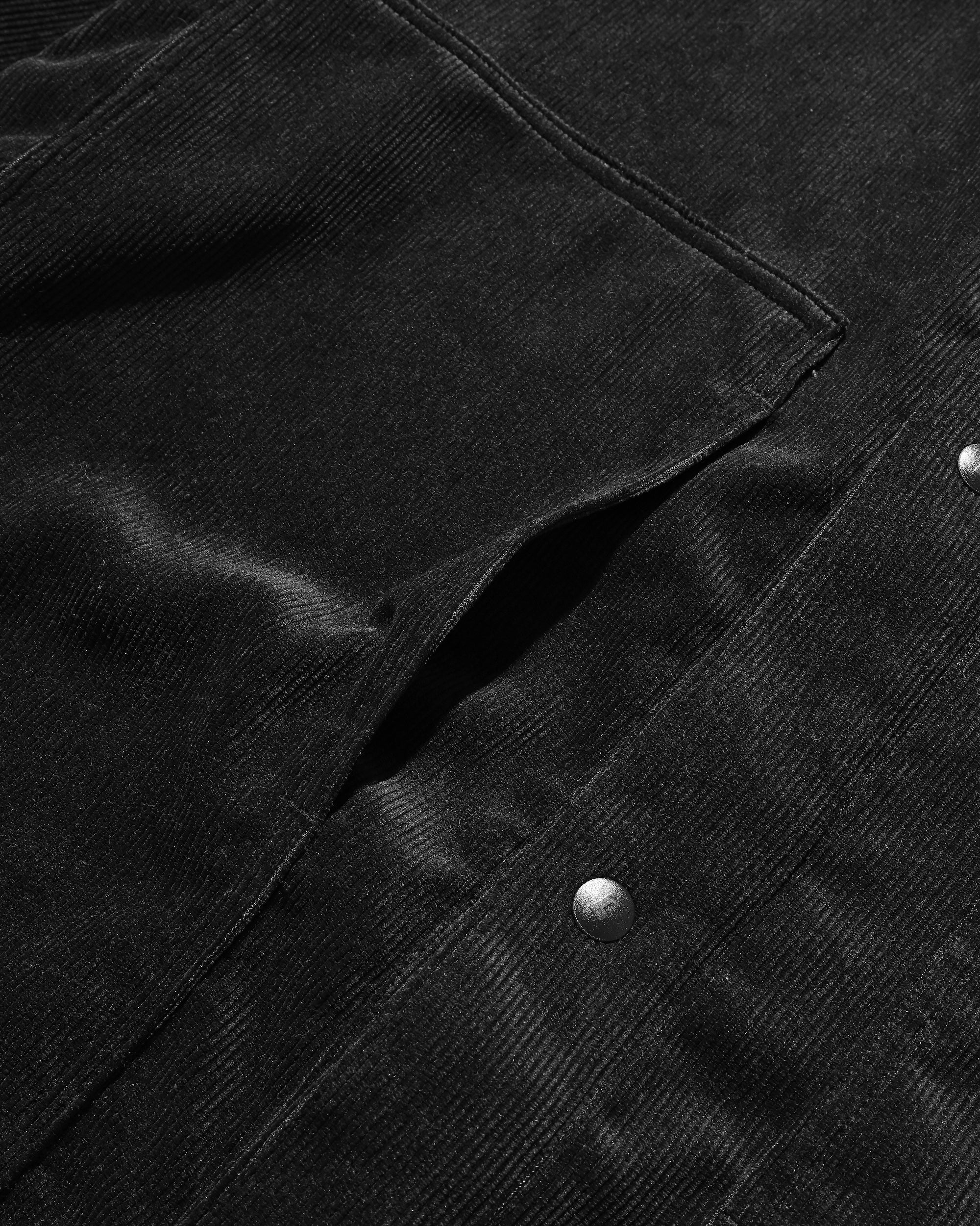 【11.26 WED 20:00- IN STOCK】TECH CORDUROY US ARMY M-35 PULLOVER JACKET (BLACK)