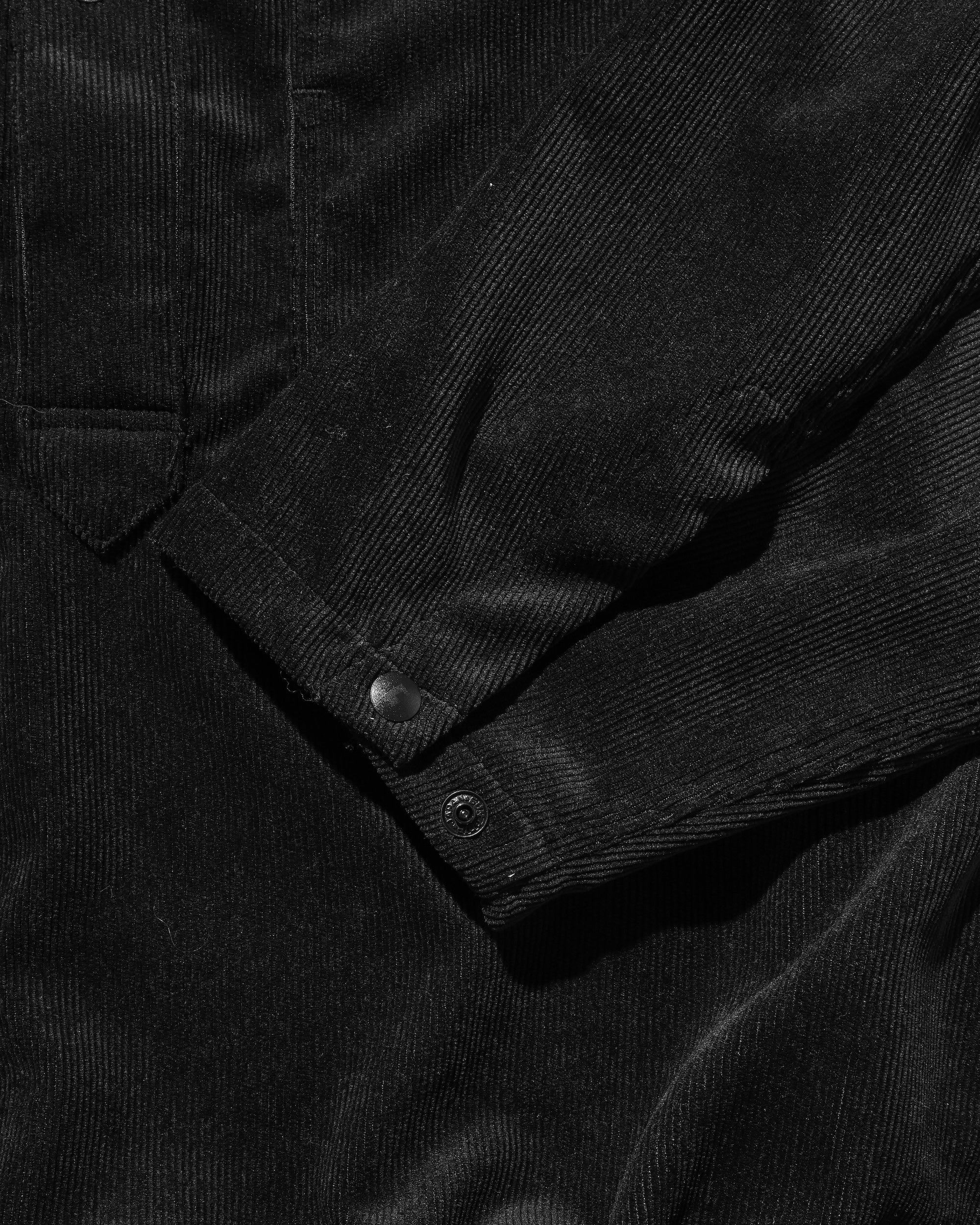 【11.26 WED 20:00- IN STOCK】TECH CORDUROY US ARMY M-35 PULLOVER JACKET (BLACK)