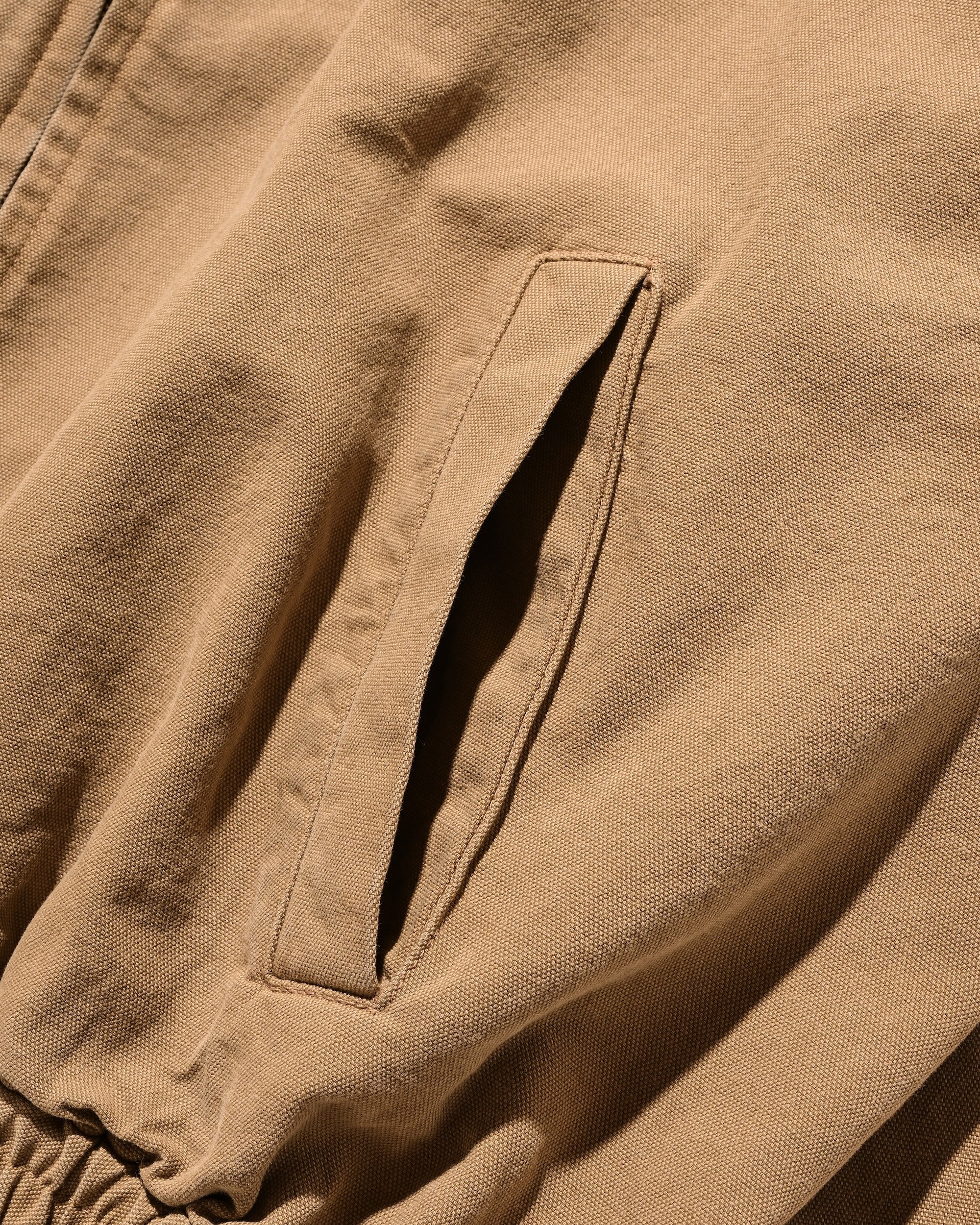 VINTAGE DYED DUCK CITY UTILITY JACKET (BEIGE)