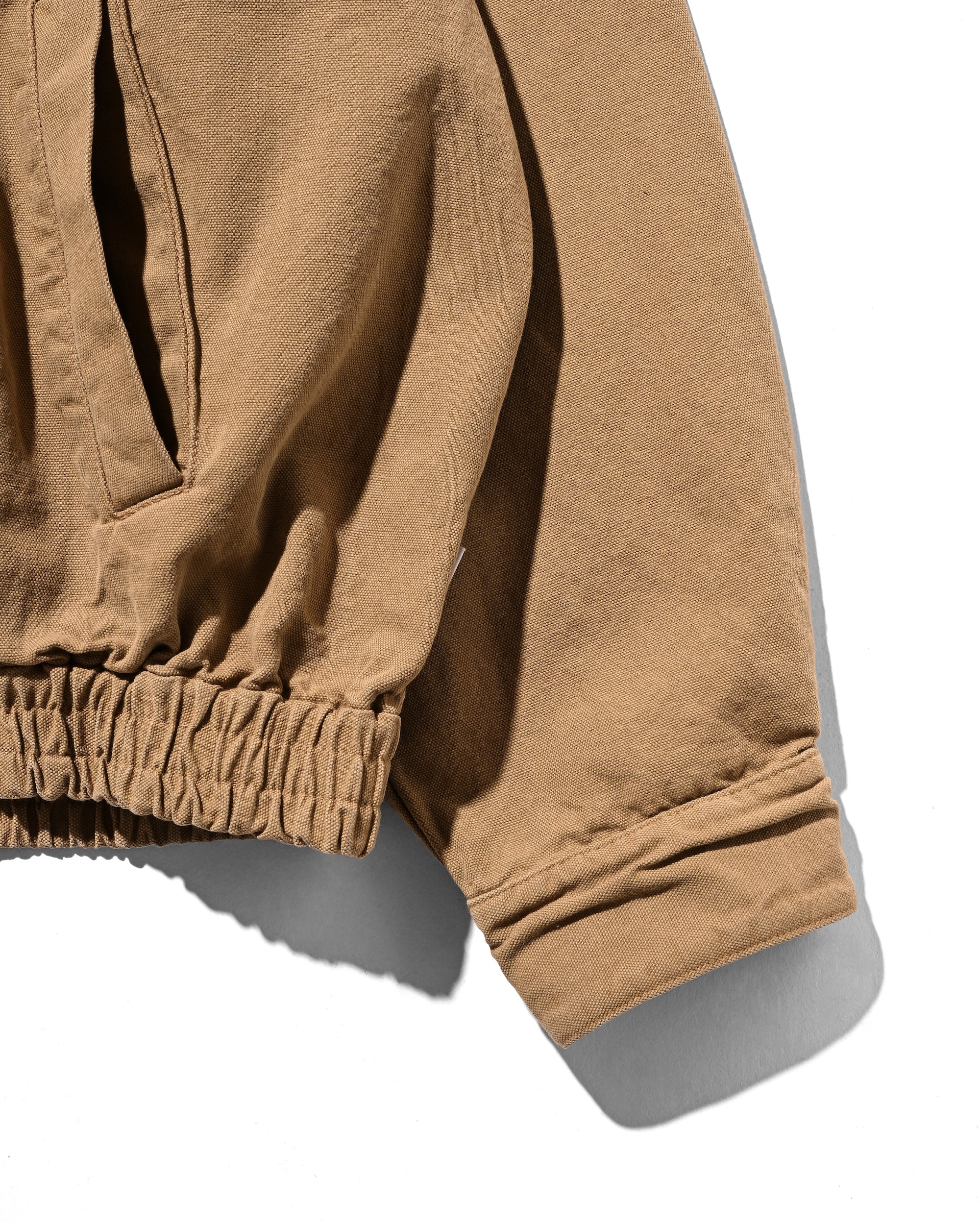 VINTAGE DYED DUCK CITY UTILITY JACKET (BEIGE)