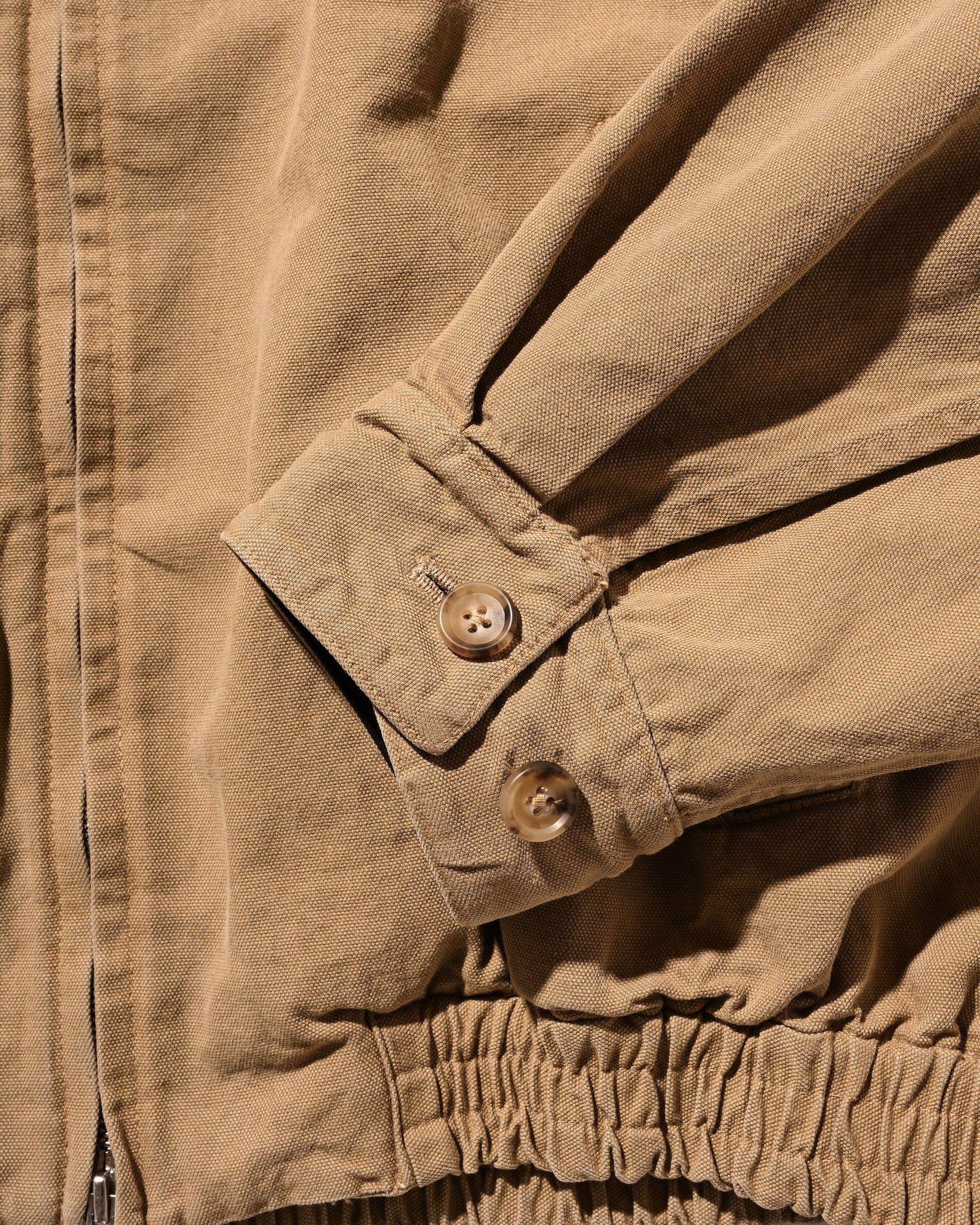 VINTAGE DYED DUCK CITY UTILITY JACKET (BEIGE)