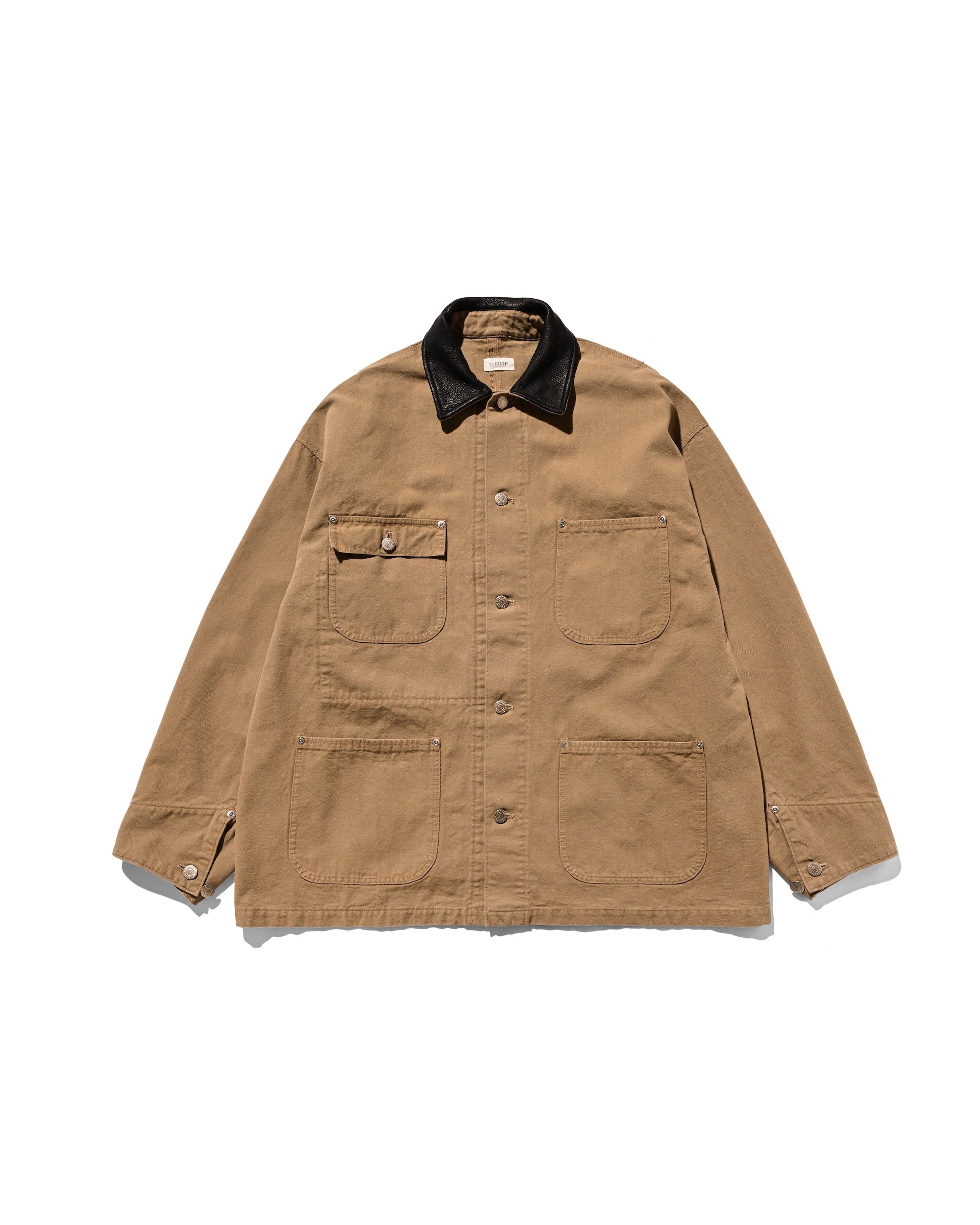 VINTAGE DYED CITY UTILITY COAT (BEIGE)