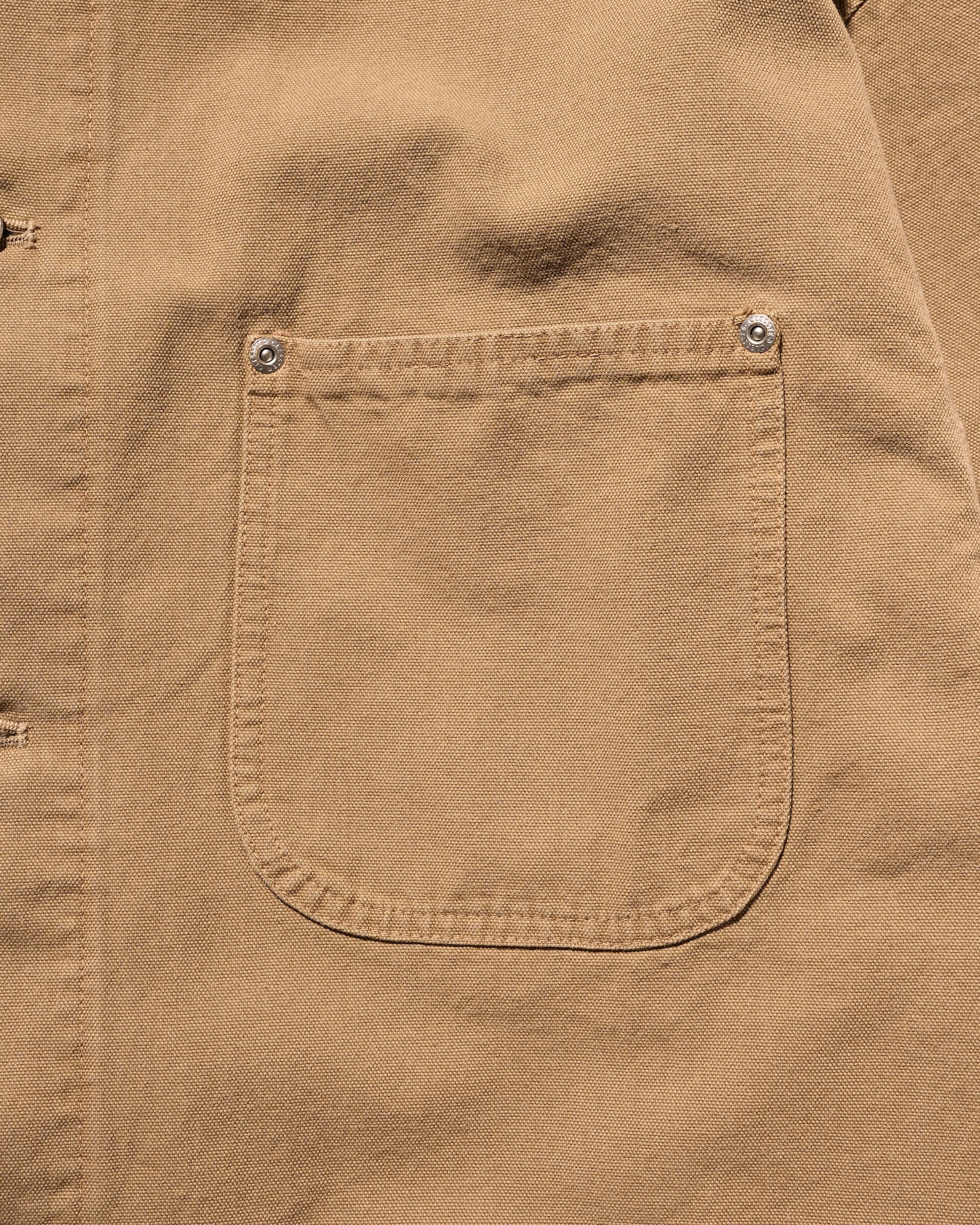 VINTAGE DYED CITY UTILITY COAT (BEIGE)