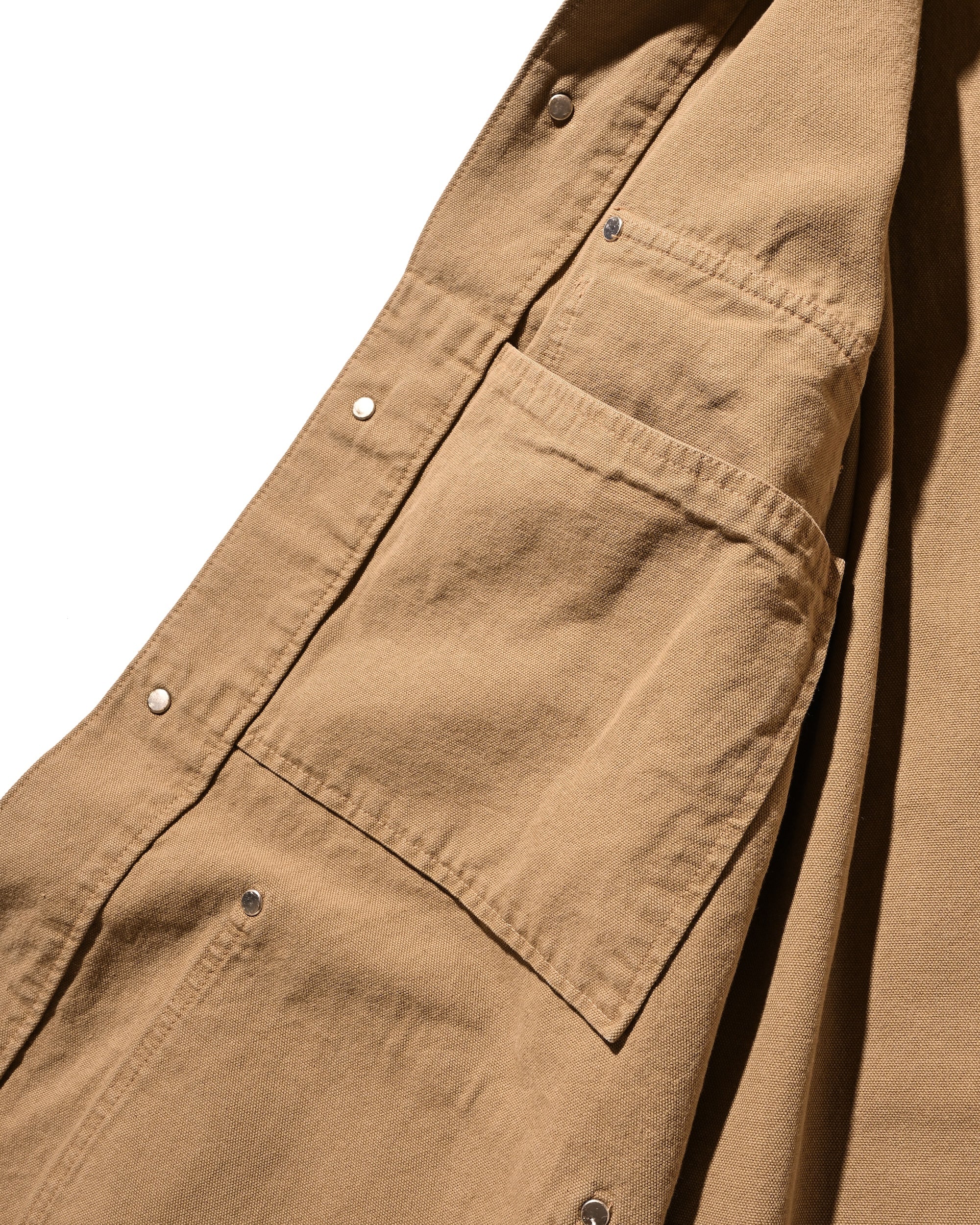 VINTAGE DYED CITY UTILITY COAT (BEIGE)