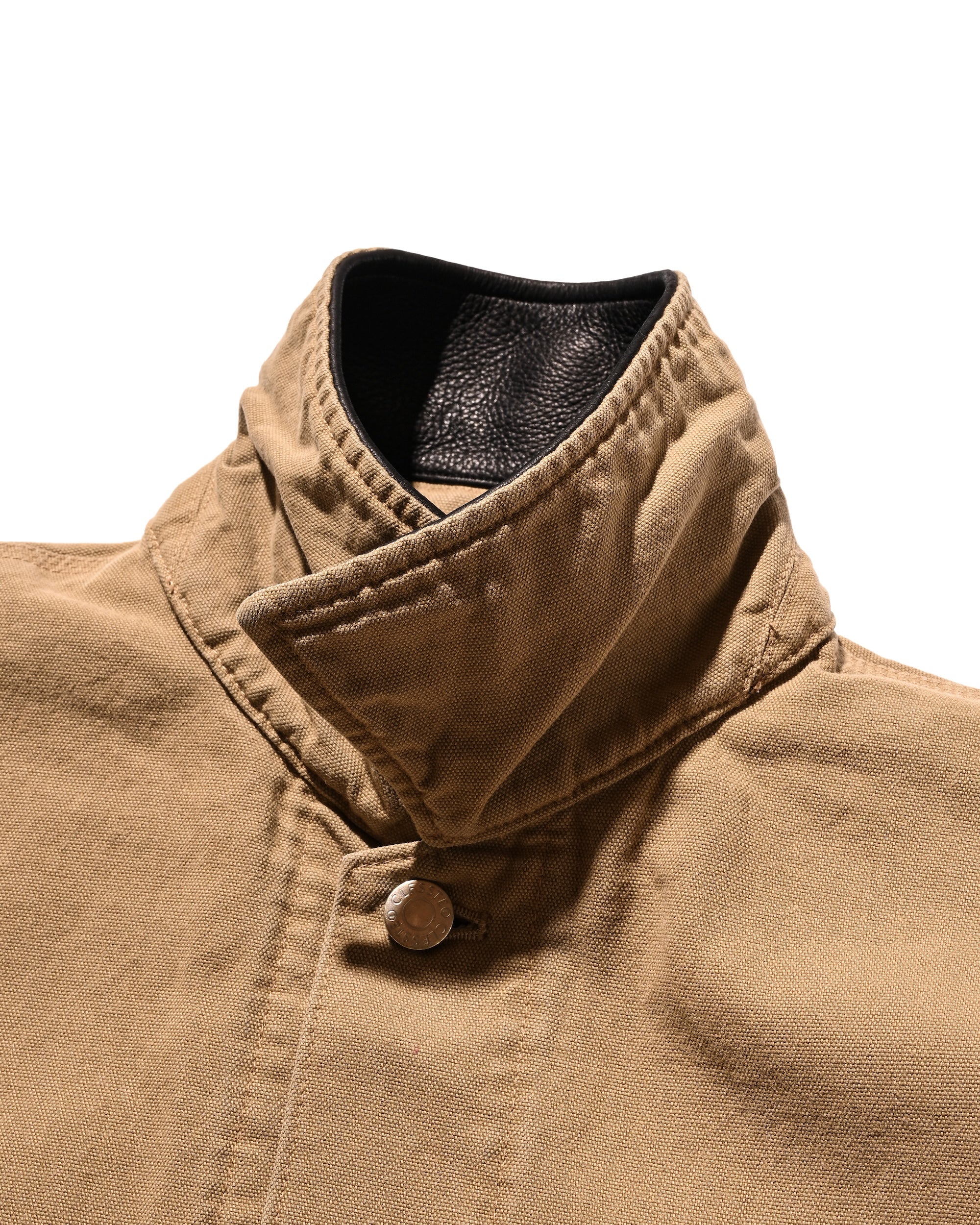 VINTAGE DYED CITY UTILITY COAT (BEIGE)
