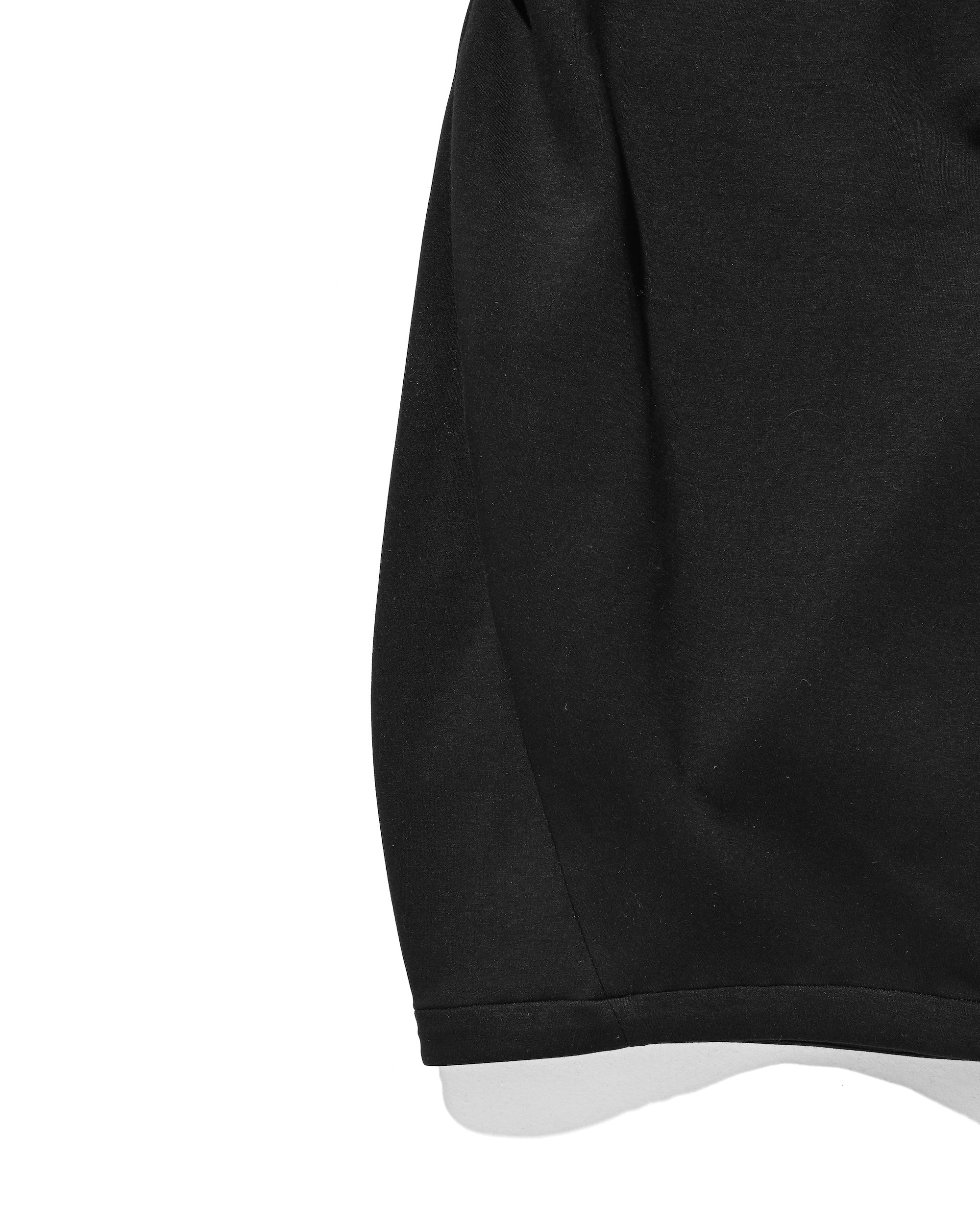 AIR COTTON CURVED PANTS (BLACK)