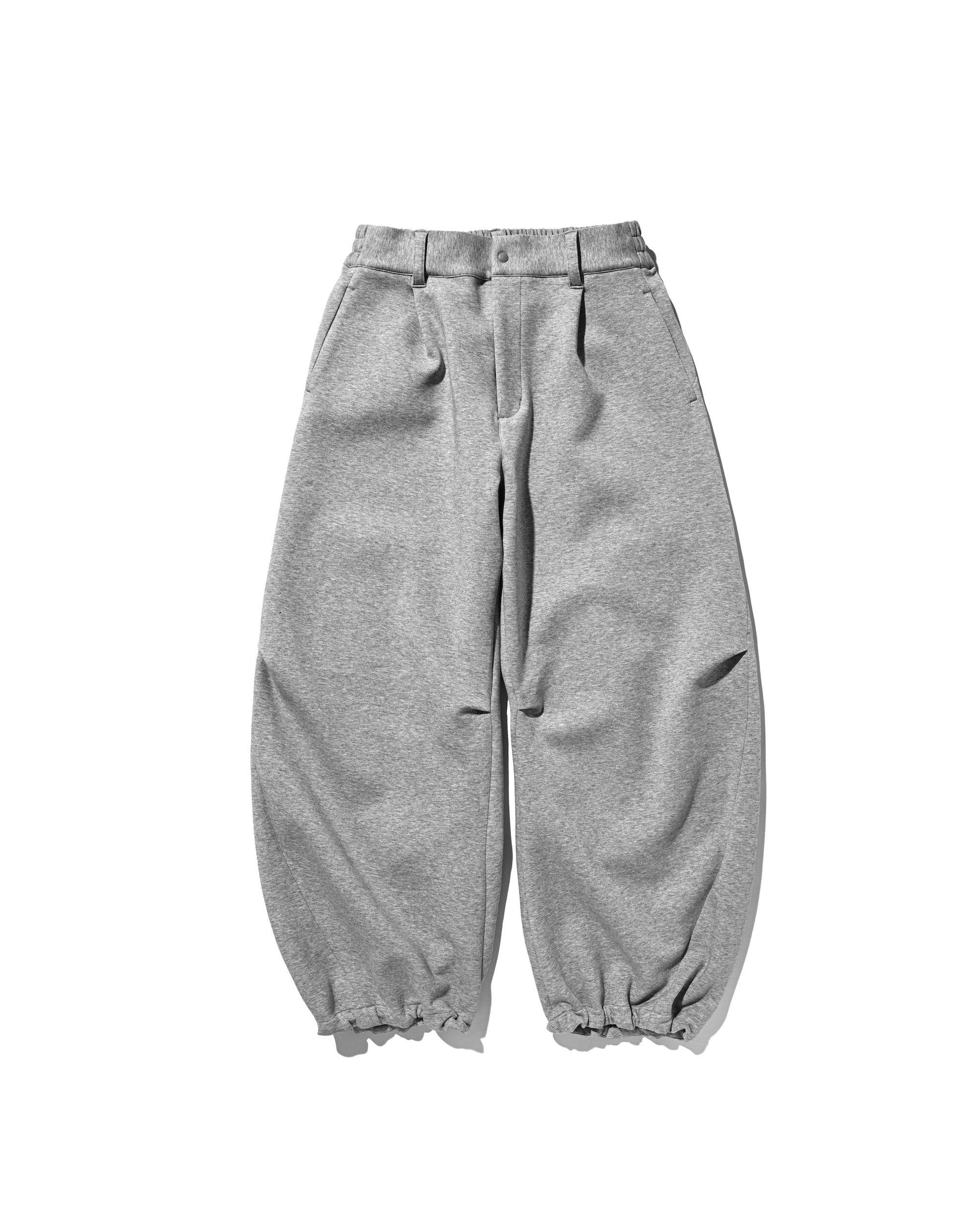 AIR COTTON CURVED PANTS (GRAY)