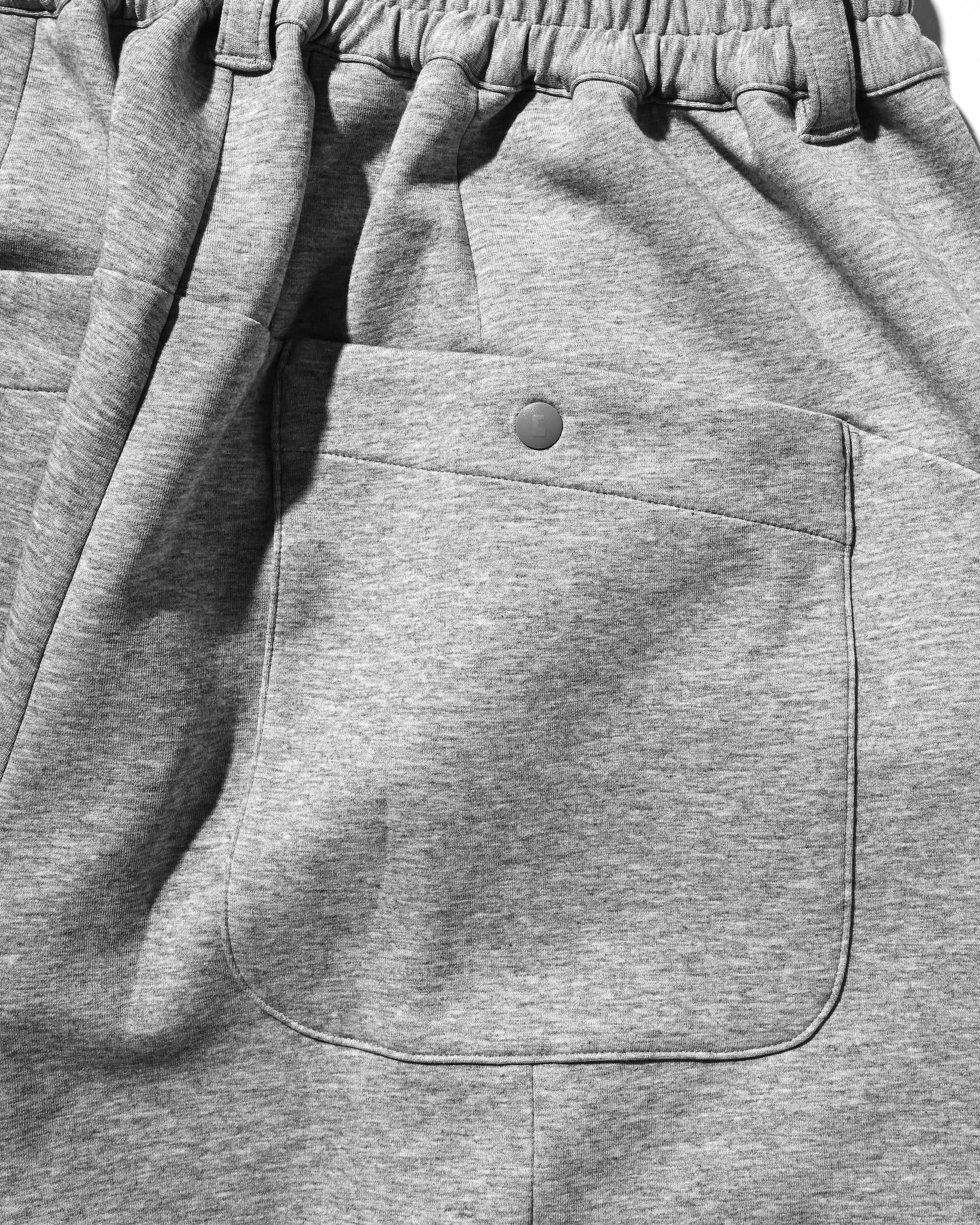 AIR COTTON CURVED PANTS (GRAY)