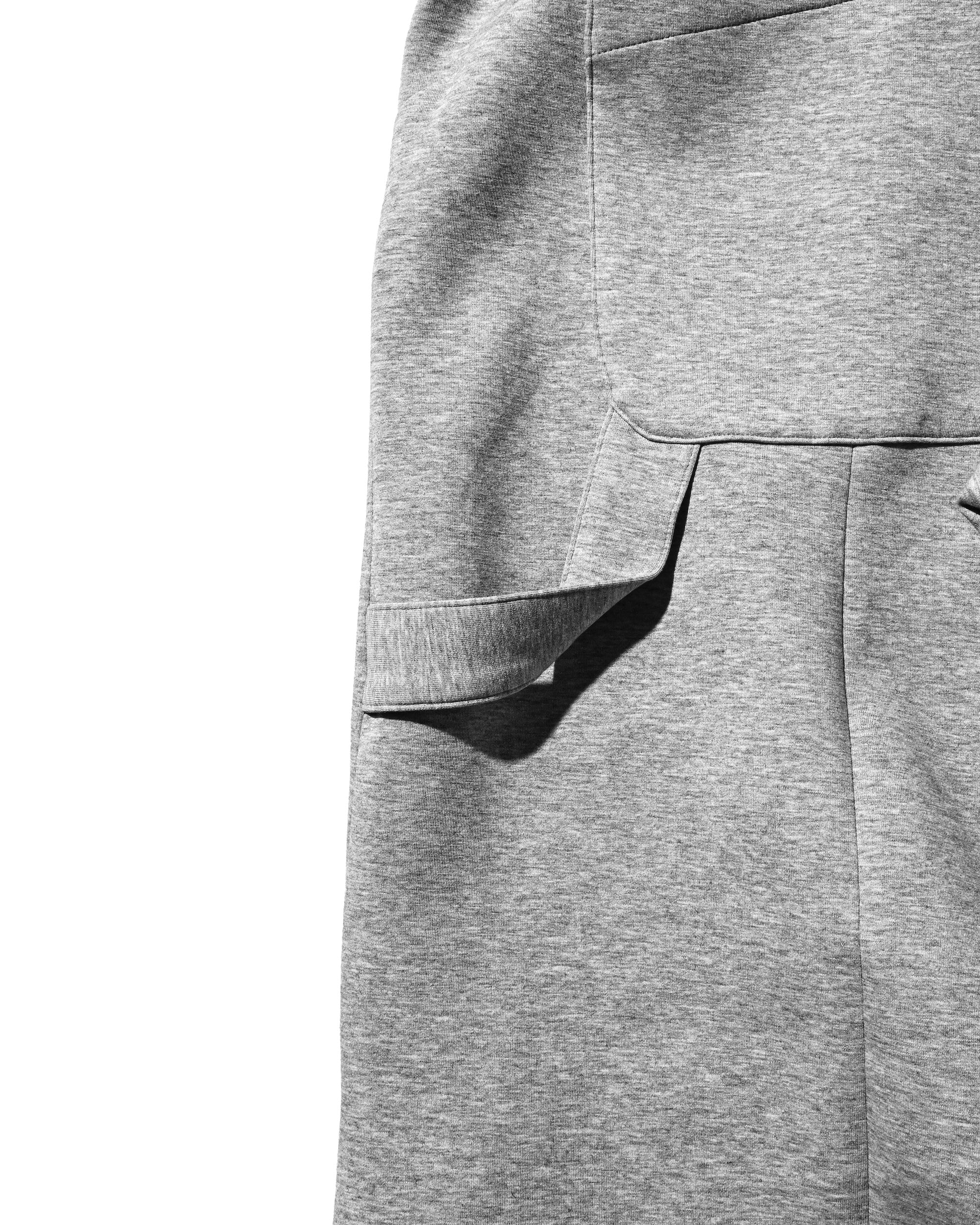 AIR COTTON CURVED PANTS (GRAY)