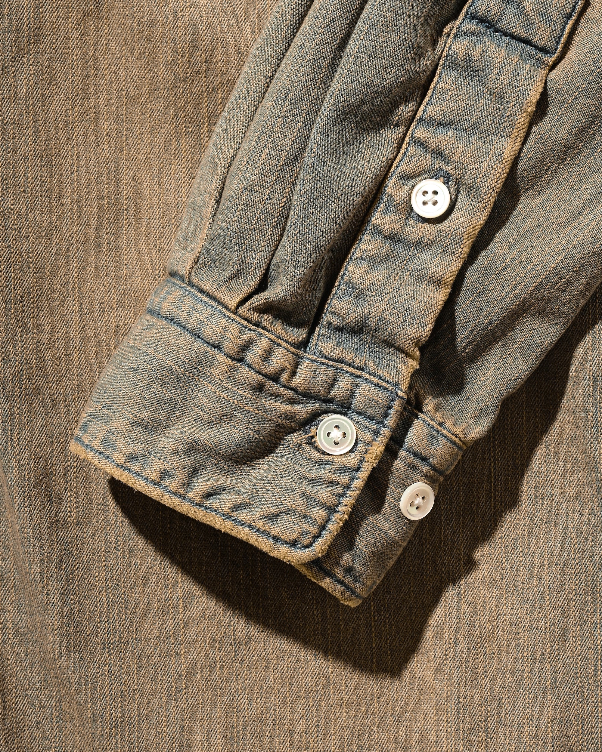 【2.28 SAT 20:00- IN STOCK】DENIM CLASSIC CITY L/S SHIRT (VINTAGE BEIGE)