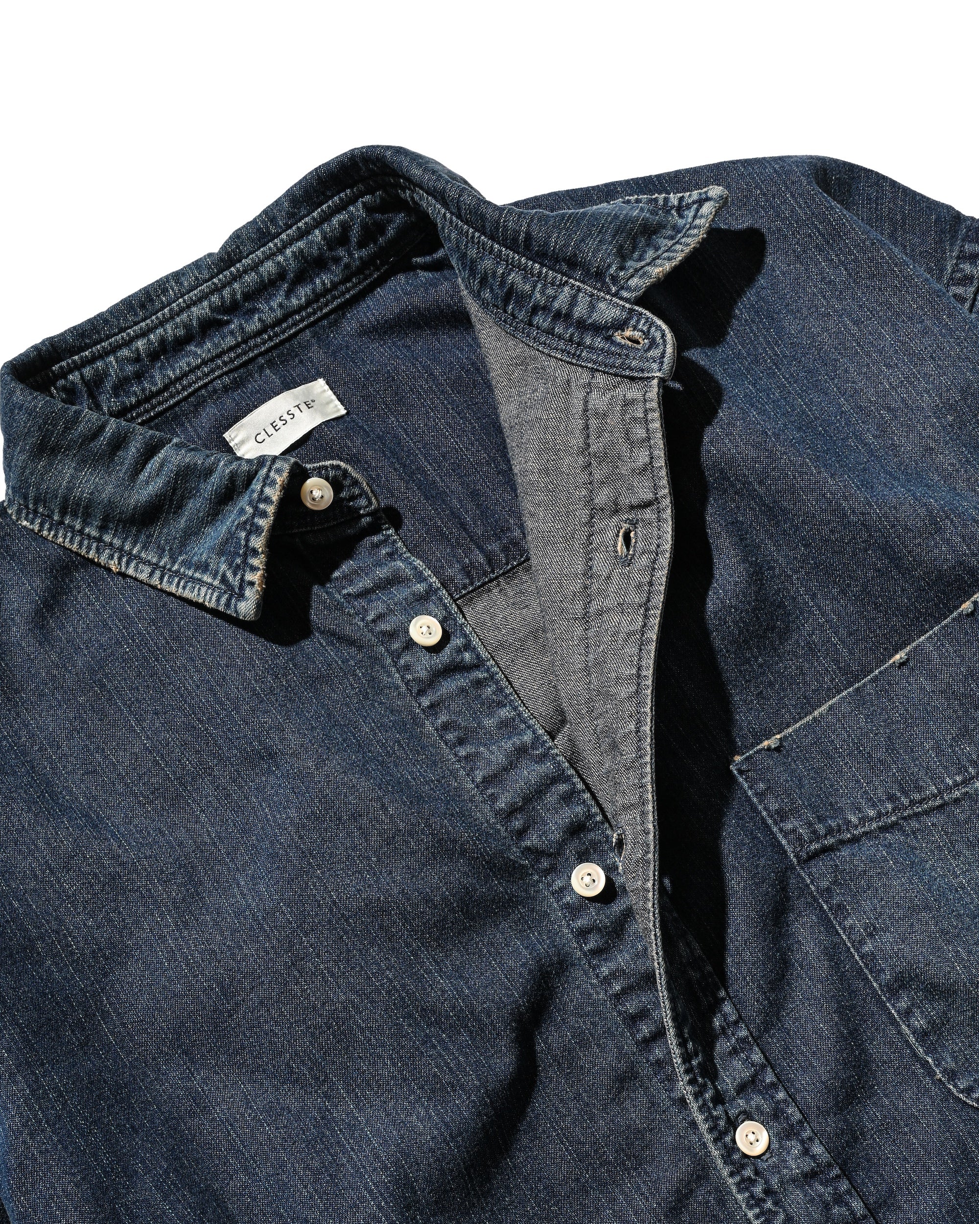 【2.28 SAT 20:00- IN STOCK】DENIM CLASSIC CITY L/S SHIRT (VINTAGE INDIGO)