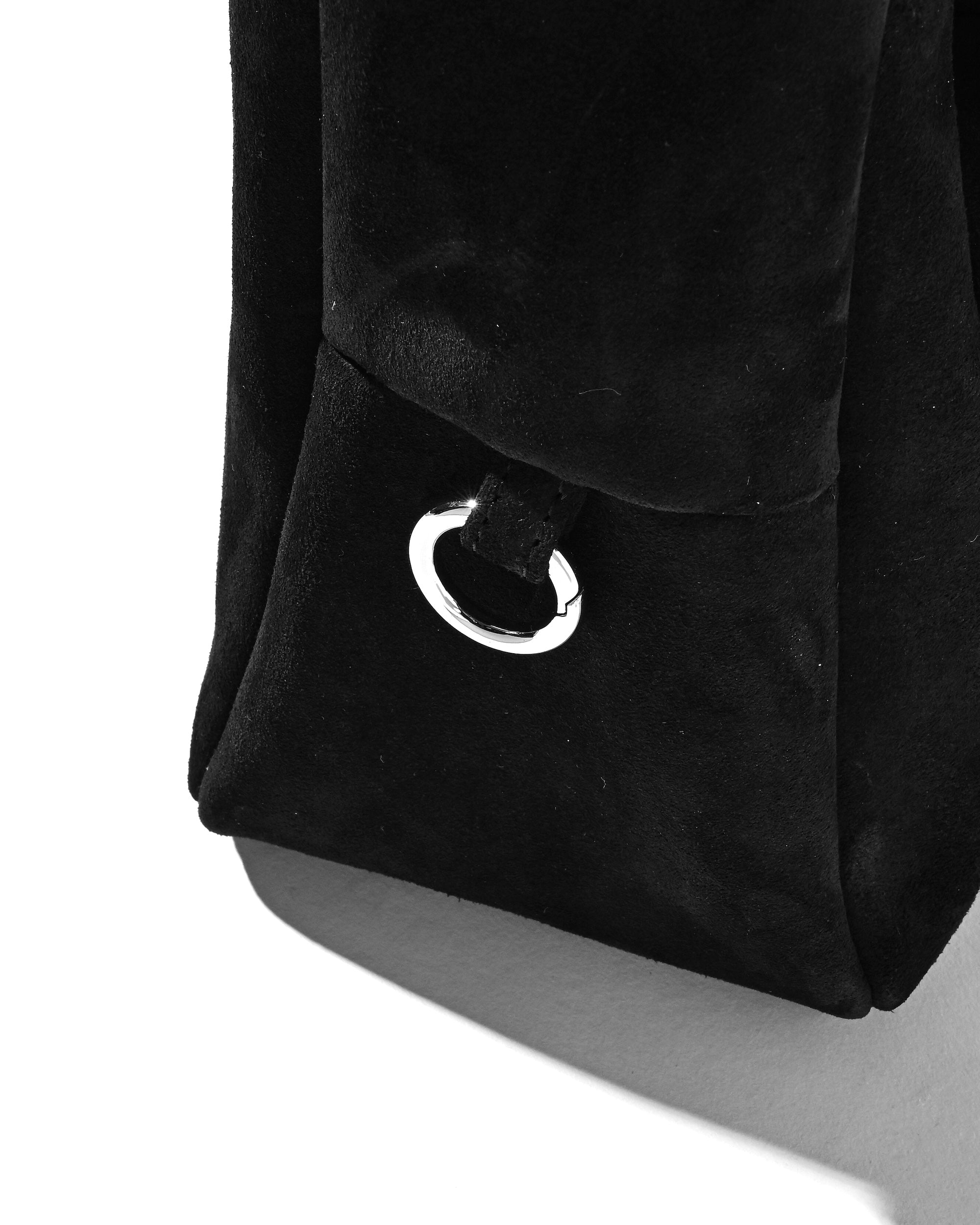 【1.7 WED 20:00- IN STOCK】SUEDE HOLIDAY BAG (BLACK)