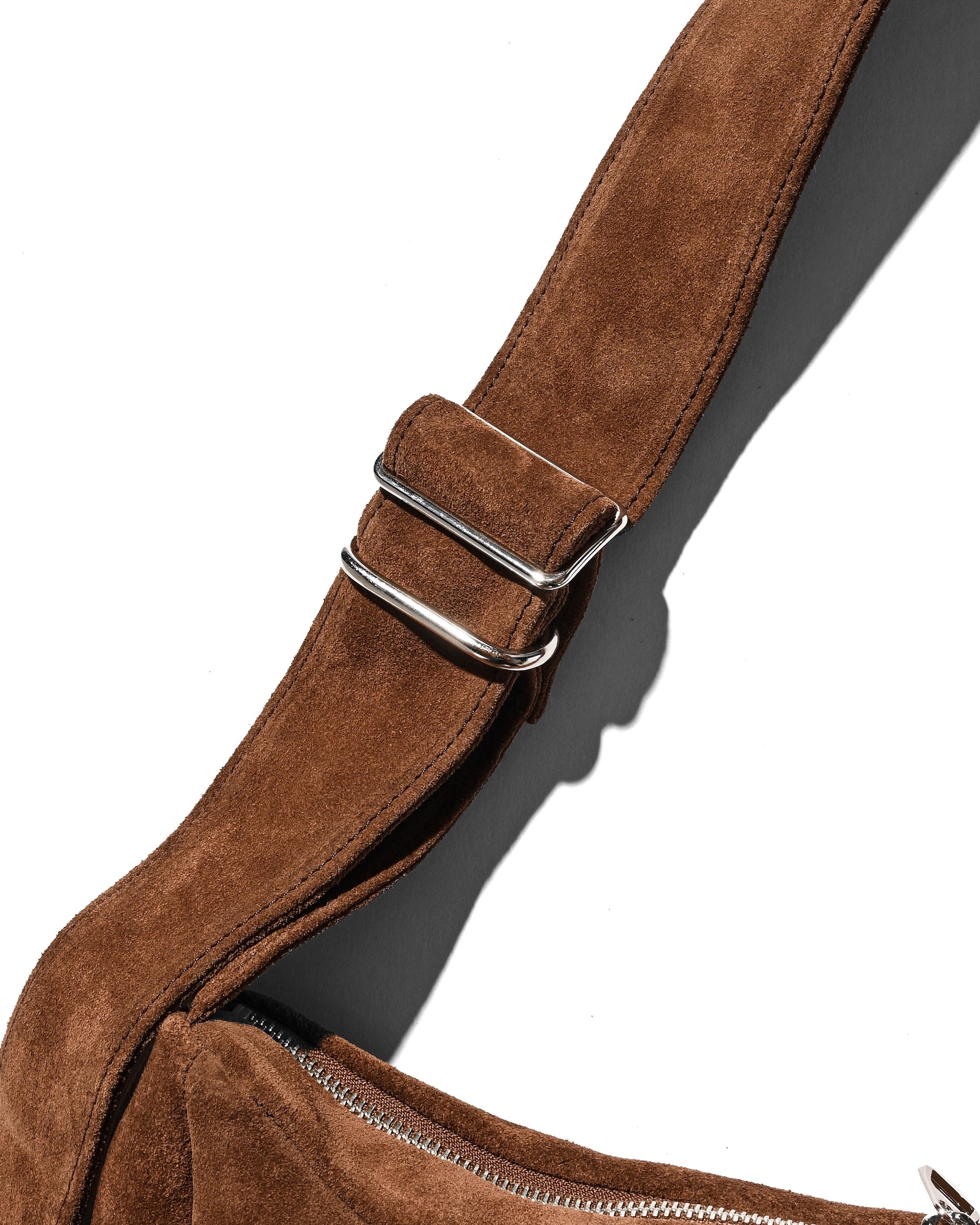 【1.7 WED 20:00- IN STOCK】SUEDE HOLIDAY BAG (BROWN)