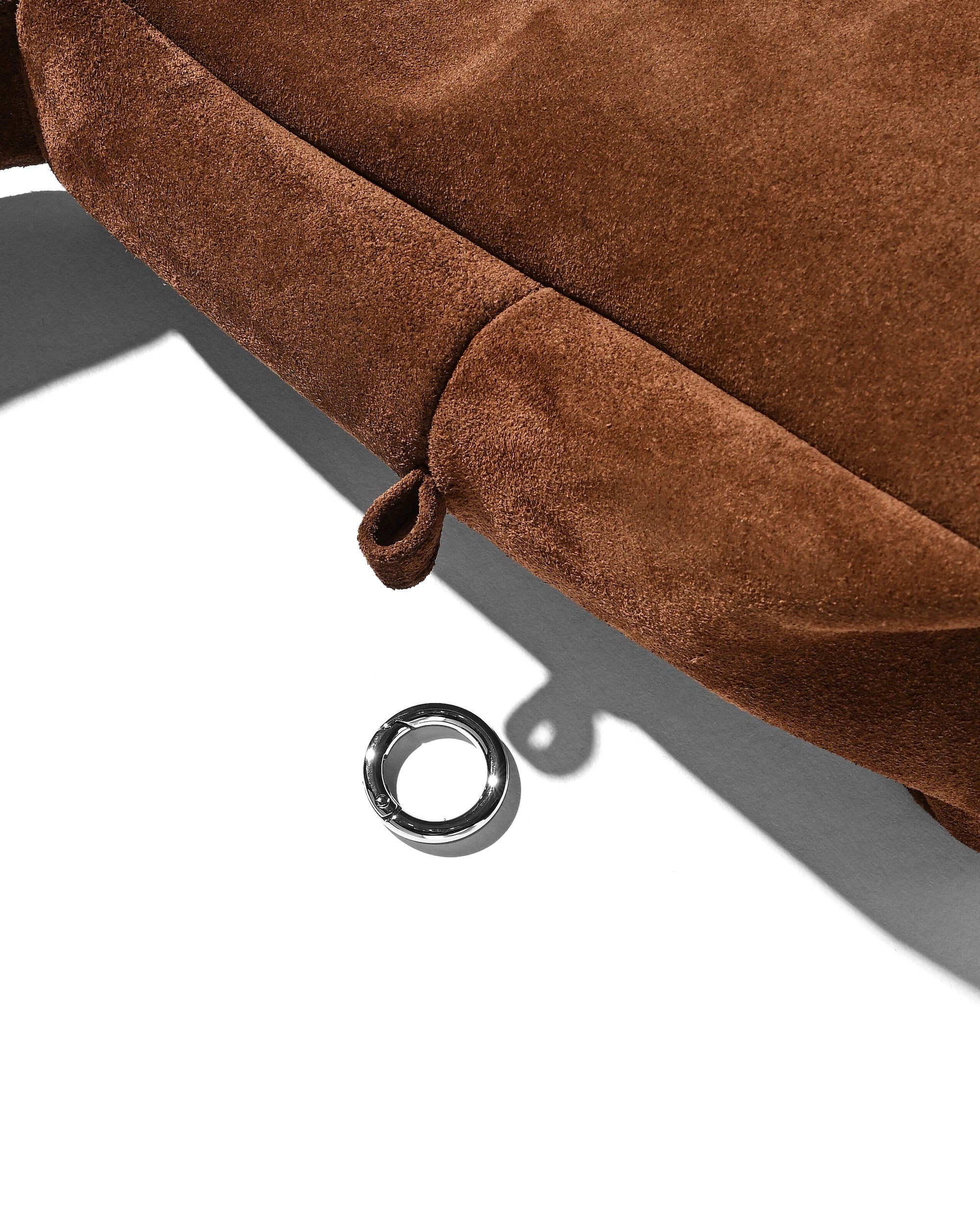 【1.7 WED 20:00- IN STOCK】SUEDE HOLIDAY BAG (BROWN)