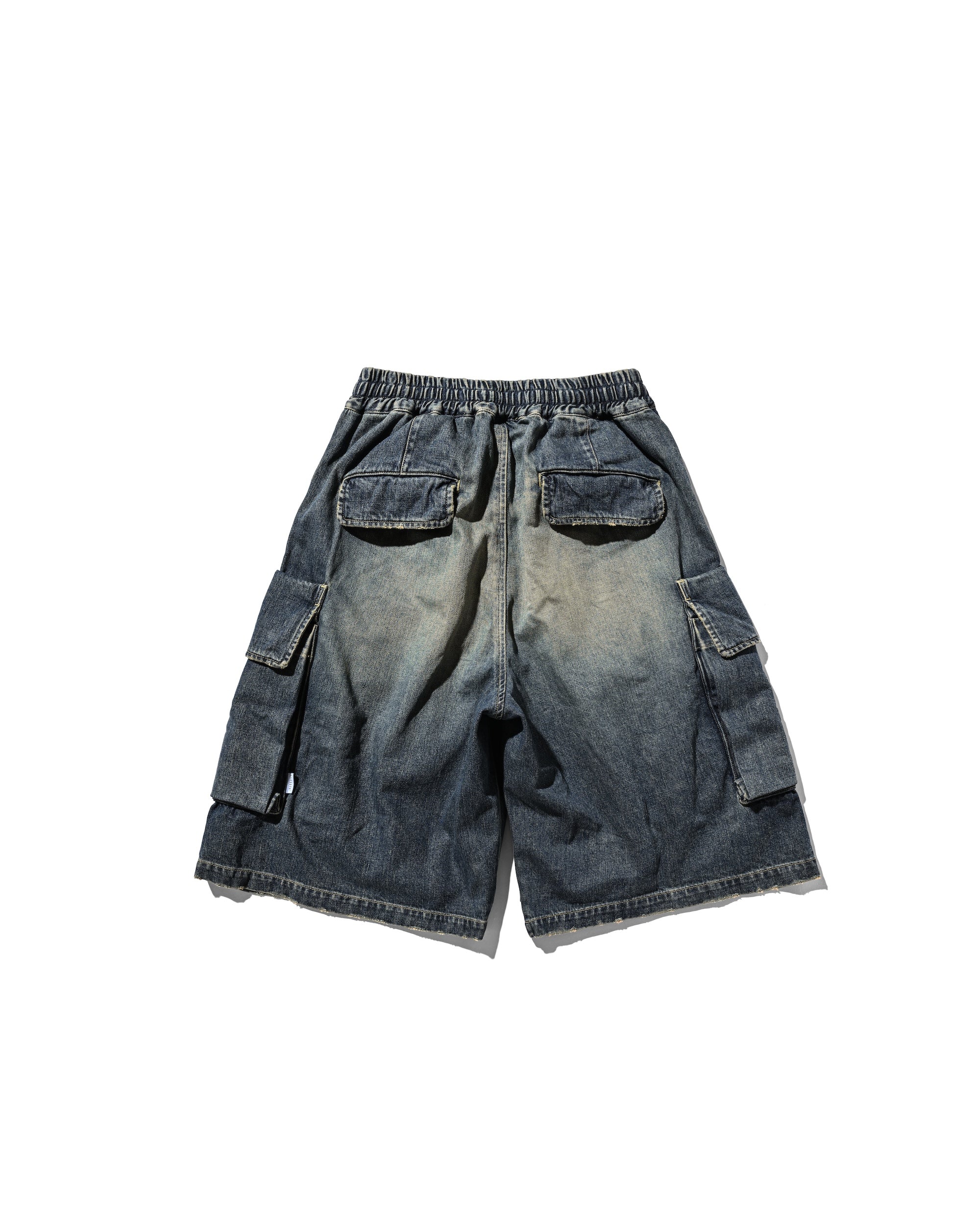 【5.31 SAT 20:00- IN STOCK】VINTAGE DYED SELVEDGE DENIM CITY MILITARY HALF PANTS (VINTAGE INDIGO)