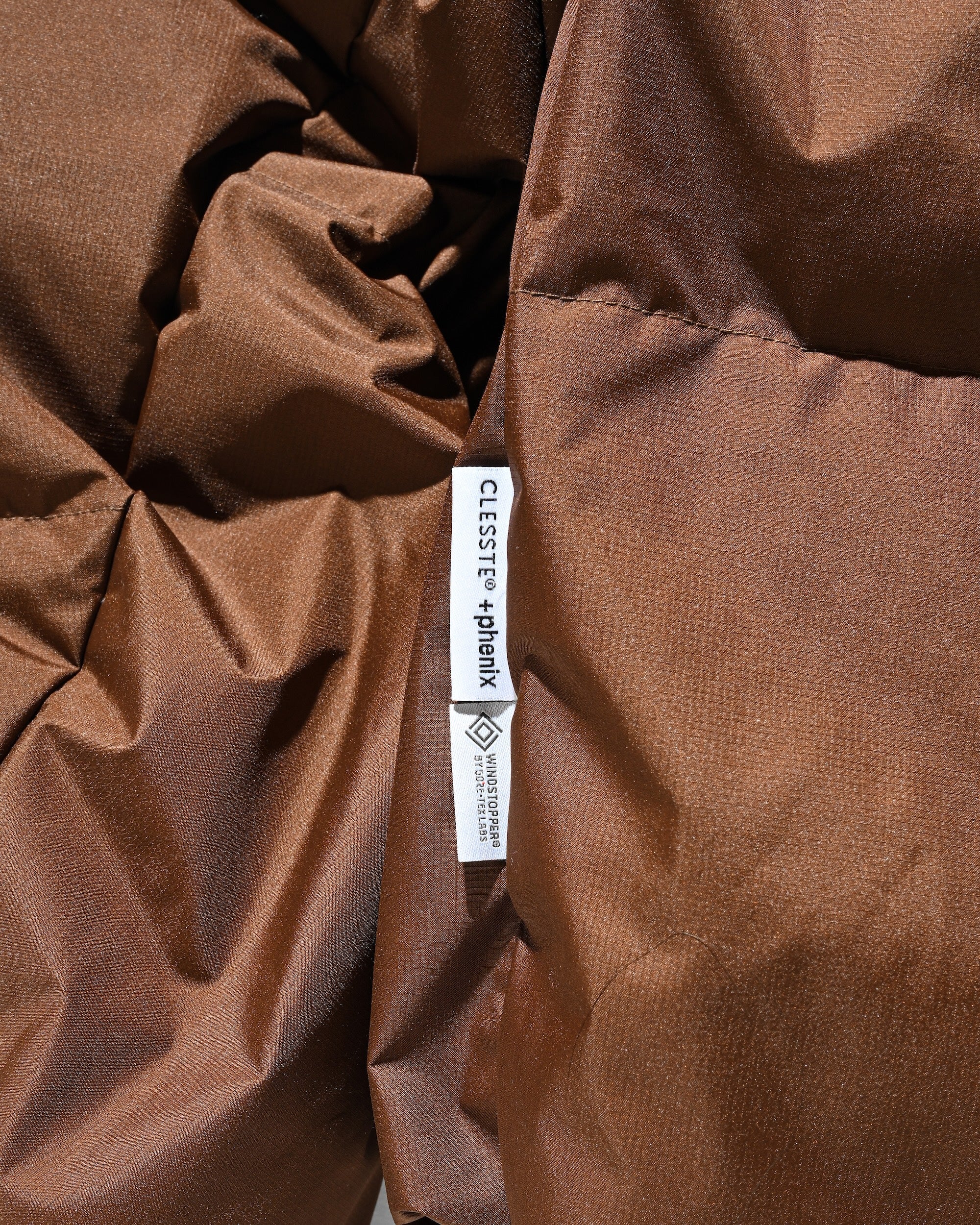 【12.13 SAT 20:00- IN STOCK】+phenix WINDSTOPPER® by GORE-TEX LABS CITY DOWN JACKET (CHOCOLATE BROWN)