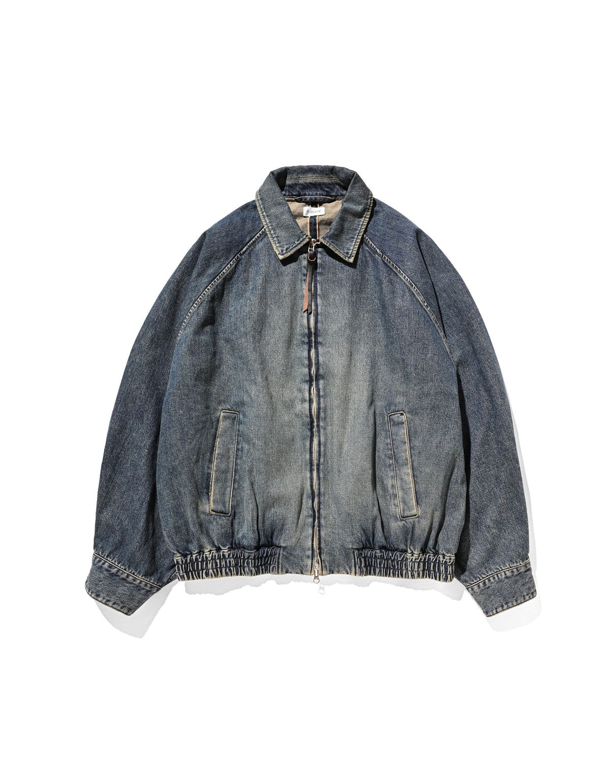 VINTAGE DYED SELVEDGE DENIM CITY UTILITY JACKET (VINTAGE INDIGO)