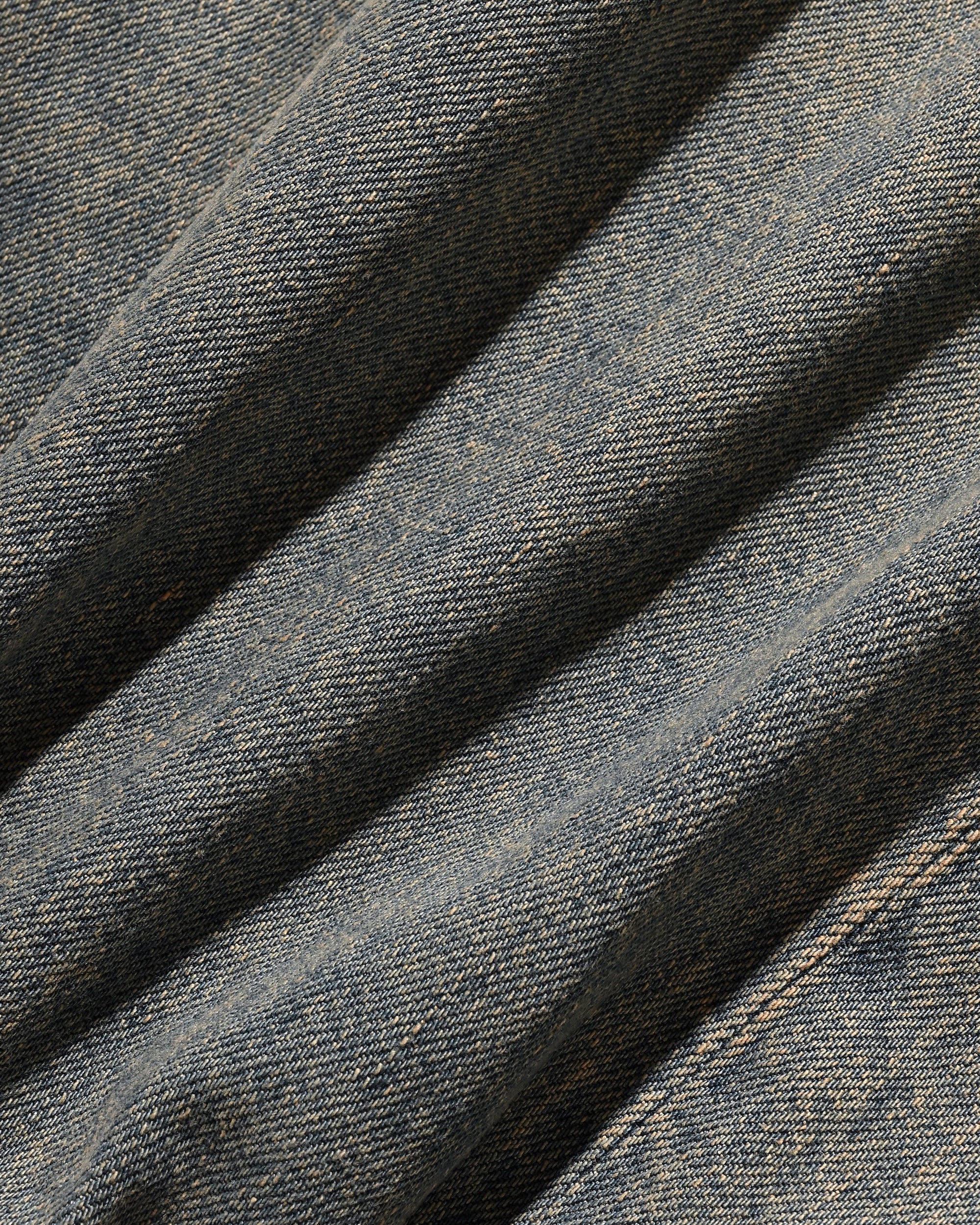 VINTAGE DYED SELVEDGE DENIM CITY UTILITY JACKET (VINTAGE BEIGE)