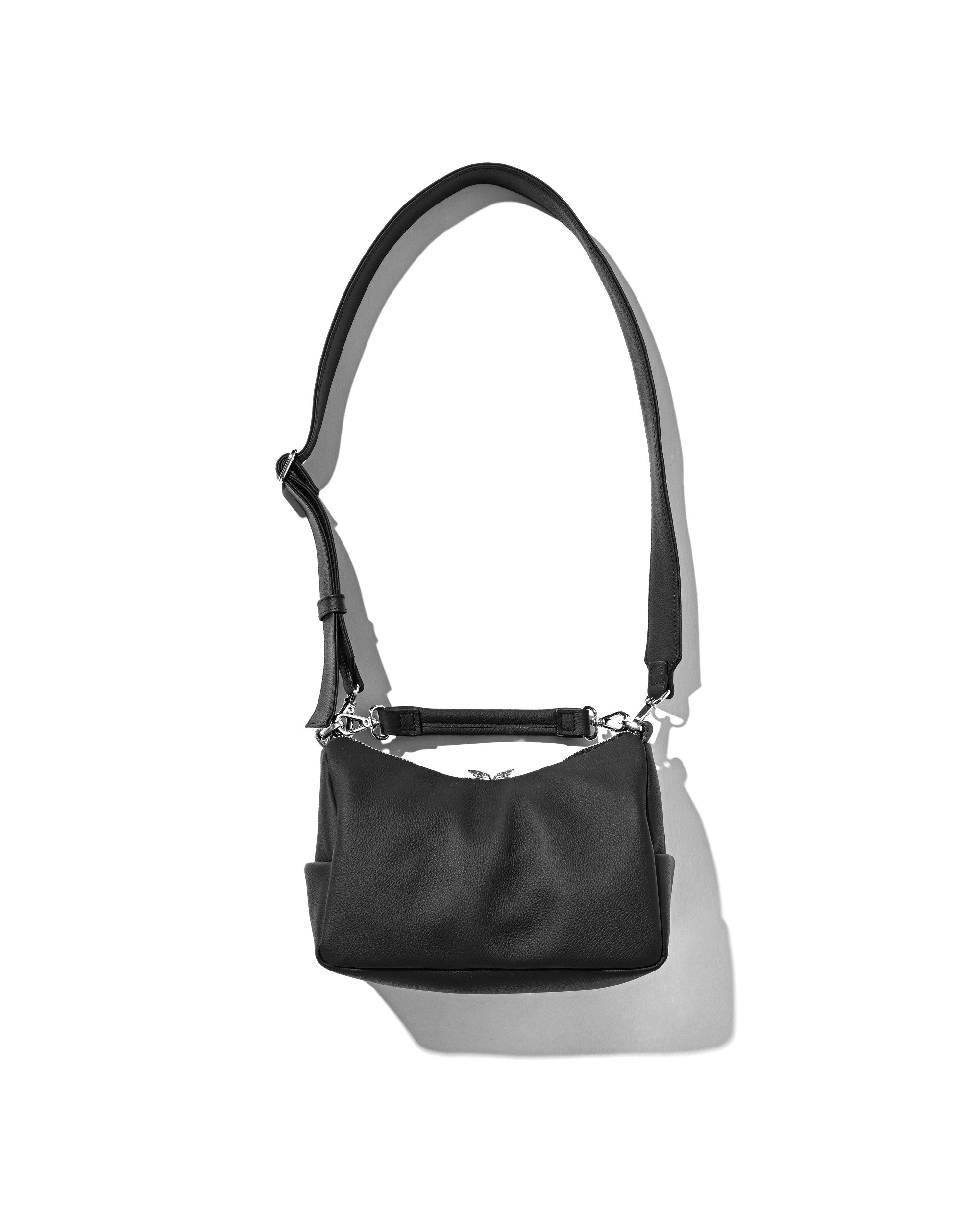 【8.15 SAT 20:00- IN STOCK】GRAIN LEATHER DAYOFF BAG MINI (BLACK)