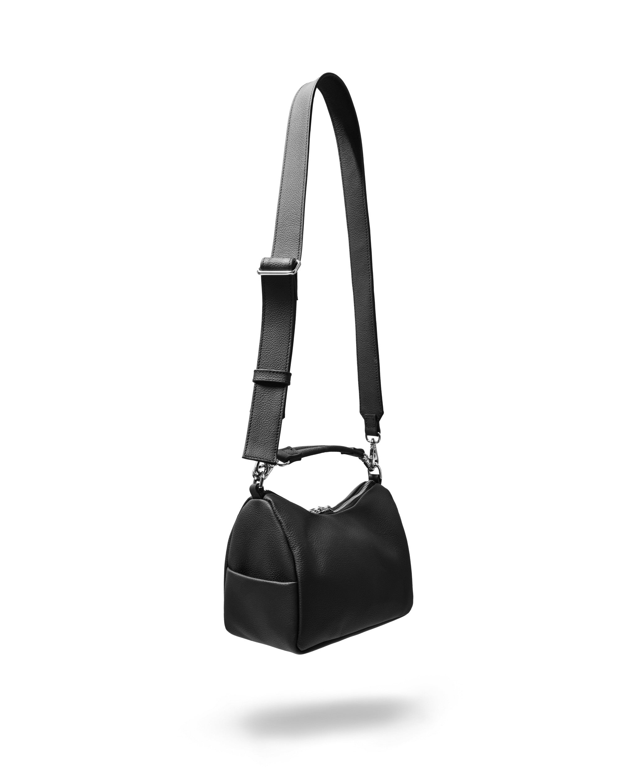 【8.15 SAT 20:00- IN STOCK】GRAIN LEATHER DAYOFF BAG MINI (BLACK)