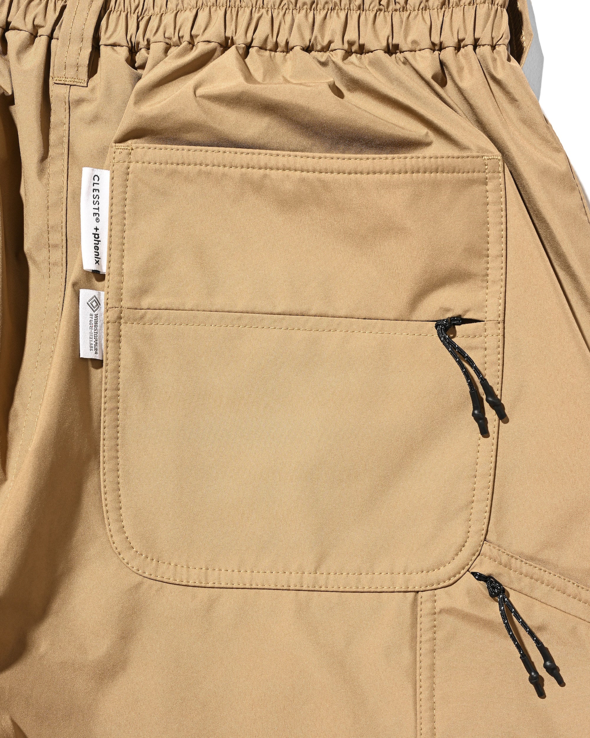 【7.22 WED 20:00- IN STOCK】+phenix WINDSTOPPER® by GORE-TEX LABS CITY DOUBLE KNEE WORKER HALF PANTS (CAMEL BEIGE)