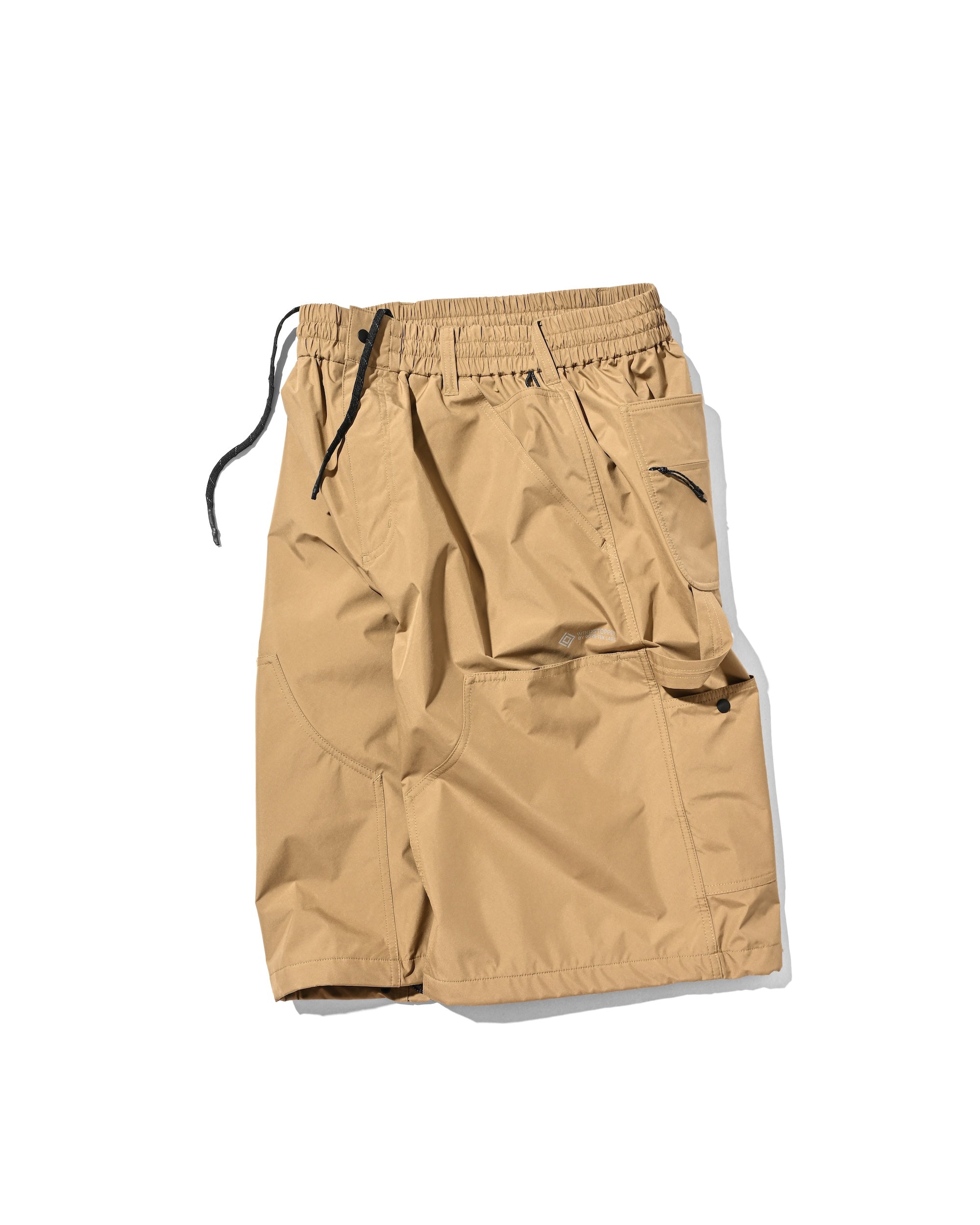 【7.22 WED 20:00- IN STOCK】+phenix WINDSTOPPER® by GORE-TEX LABS CITY DOUBLE KNEE WORKER HALF PANTS (CAMEL BEIGE)