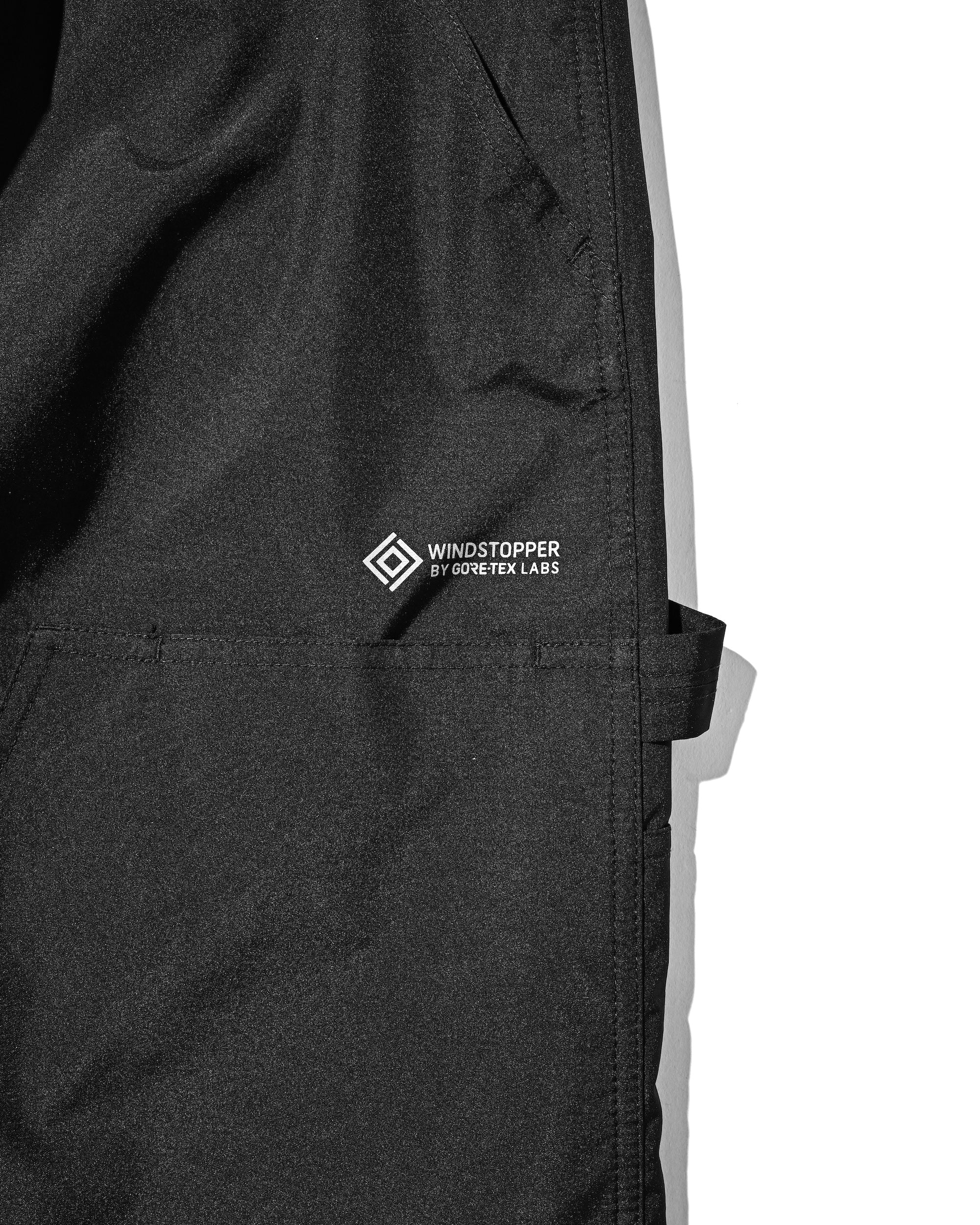 【7.22 WED 20:00- IN STOCK】+phenix WINDSTOPPER® by GORE-TEX LABS CITY DOUBLE KNEE WORKER HALF PANTS (BLACK)