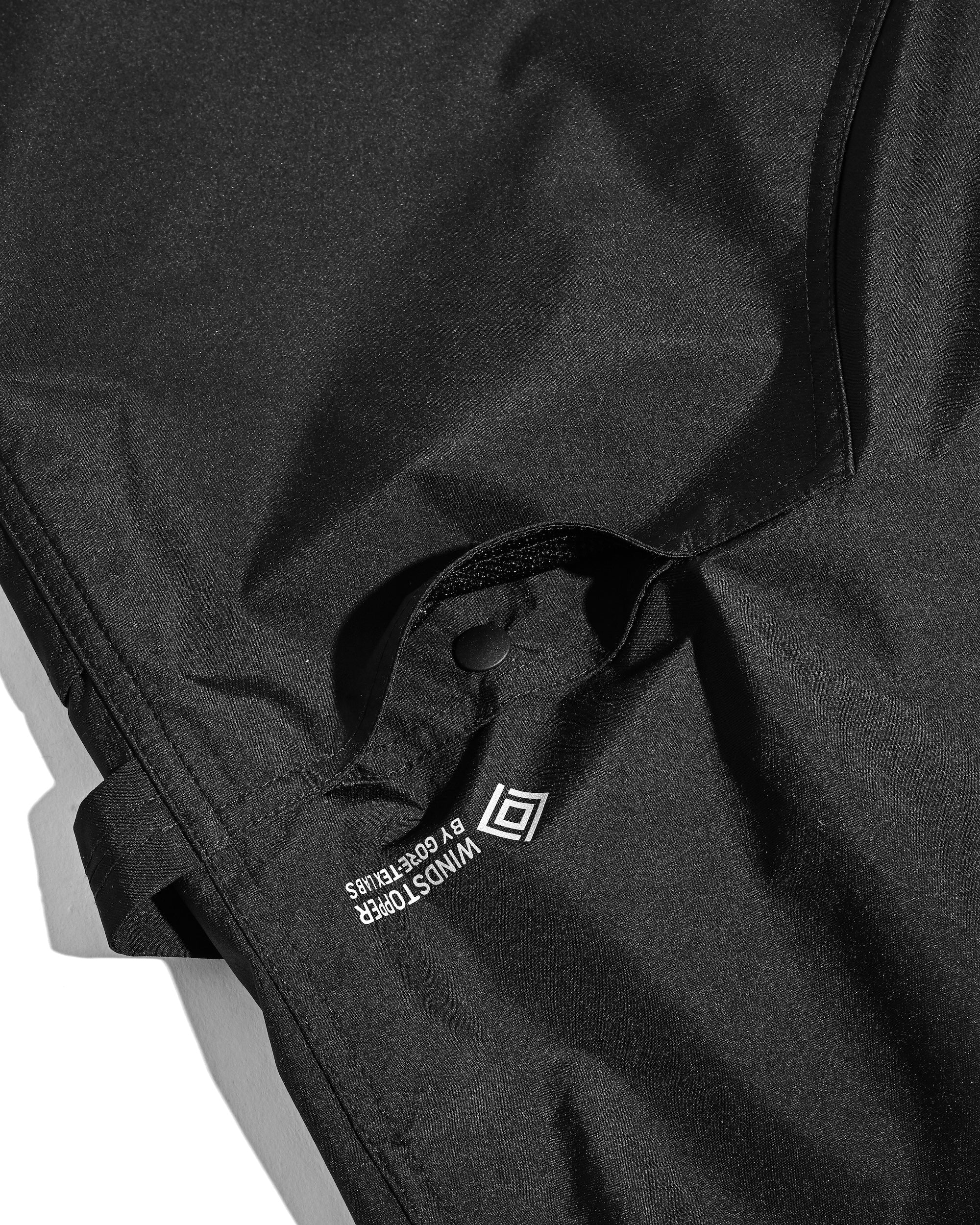 【7.22 WED 20:00- IN STOCK】+phenix WINDSTOPPER® by GORE-TEX LABS CITY DOUBLE KNEE WORKER HALF PANTS (BLACK)