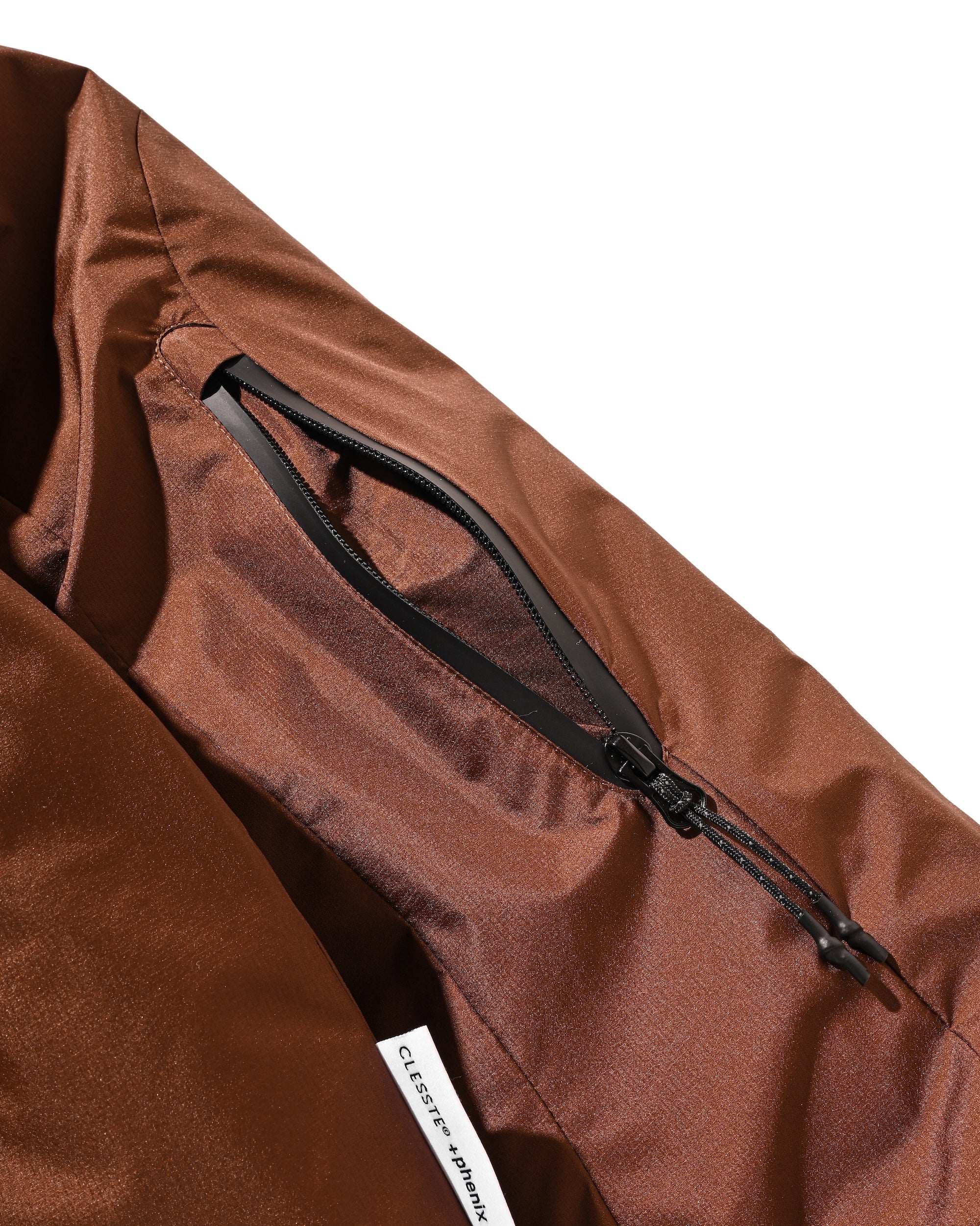 【12.20 SAT 20:00- IN STOCK】+phenix WINDSTOPPER® by GORE-TEX LABS CITY PUFFER JACKET (CHOCOLATE BROWN)