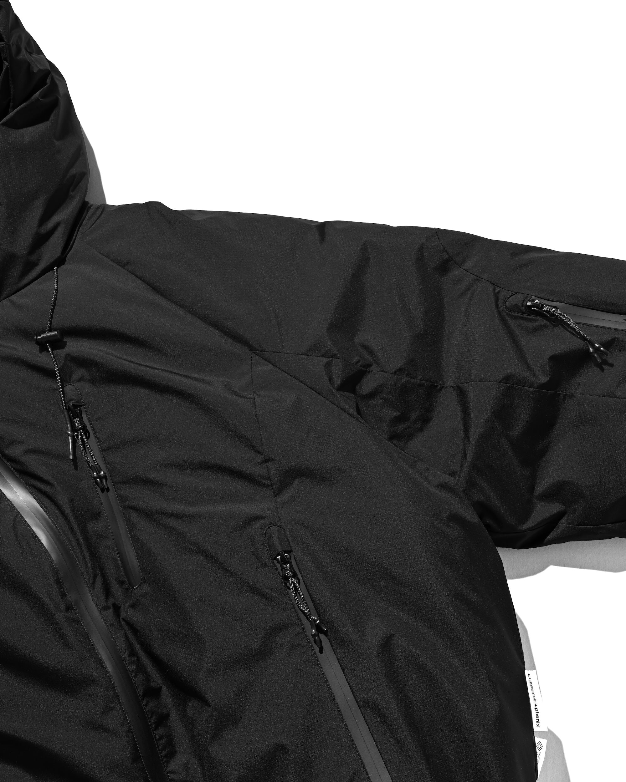 【12.20 SAT 20:00- IN STOCK】+phenix WINDSTOPPER® by GORE-TEX LABS CITY PUFFER JACKET (BLACK)
