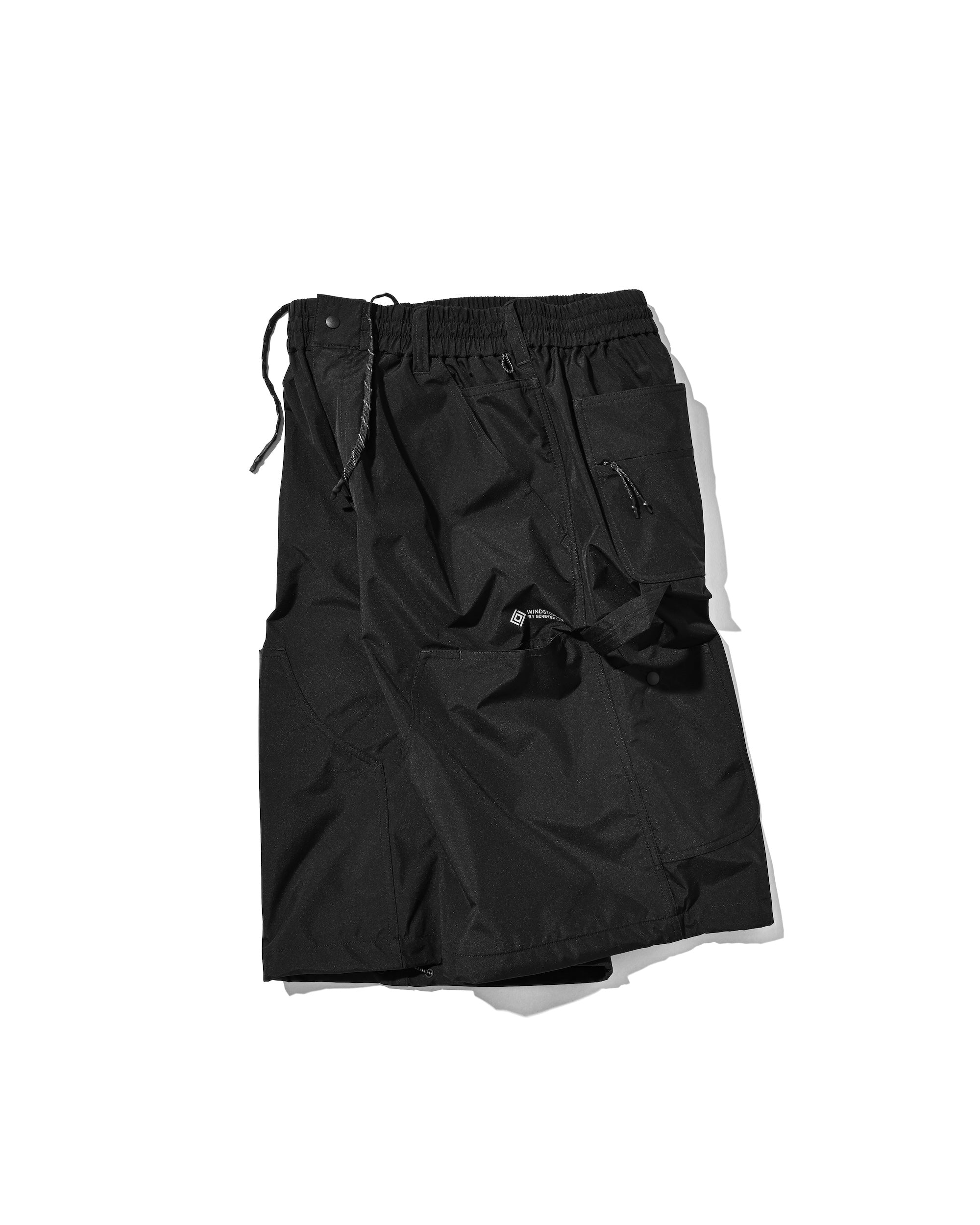 【7.22 WED 20:00- IN STOCK】+phenix WINDSTOPPER® by GORE-TEX LABS CITY DOUBLE KNEE WORKER HALF PANTS (BLACK)