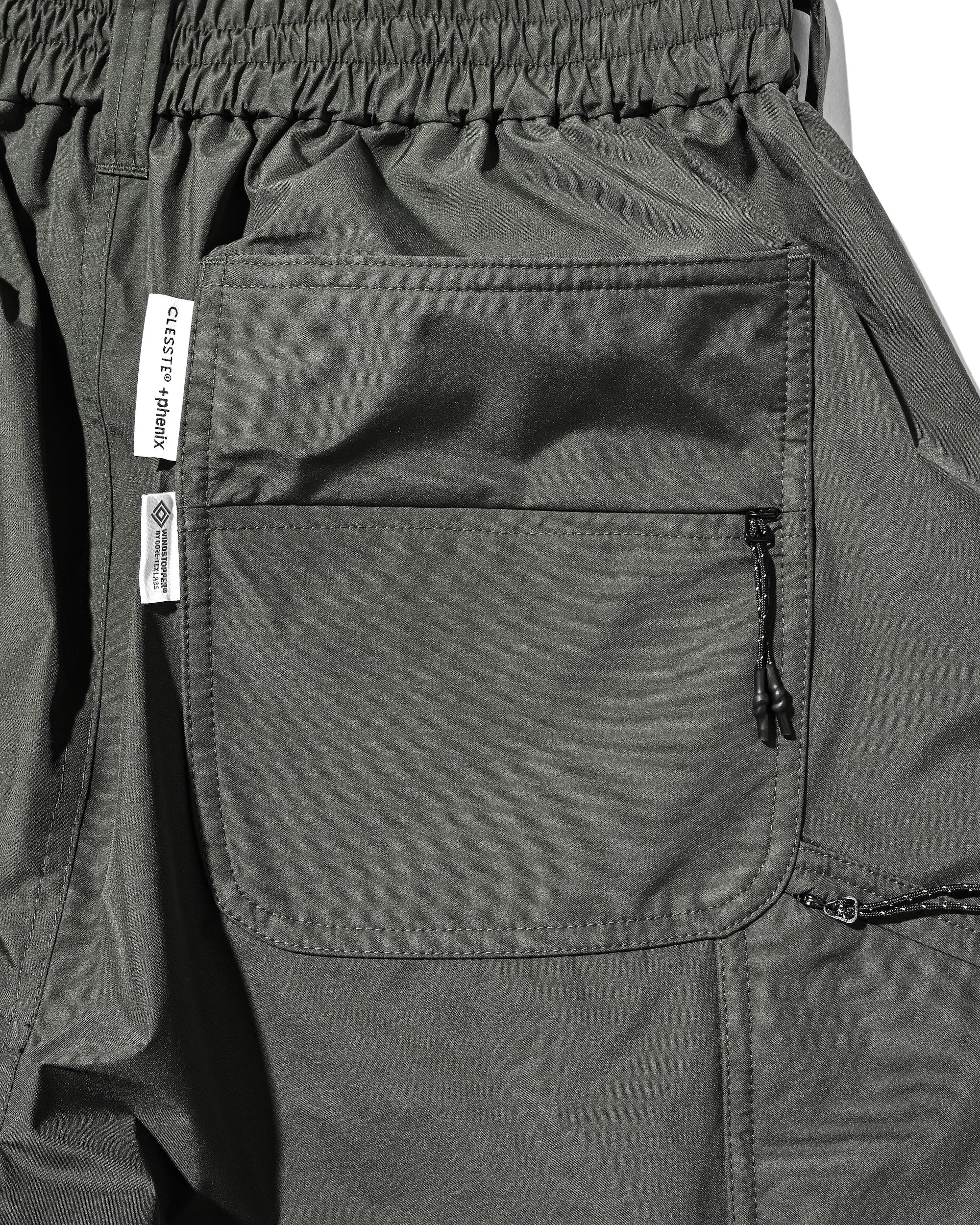 【7.22 WED 20:00- IN STOCK】+phenix WINDSTOPPER® by GORE-TEX LABS CITY DOUBLE KNEE WORKER HALF PANTS (ASPHALT GRAY)